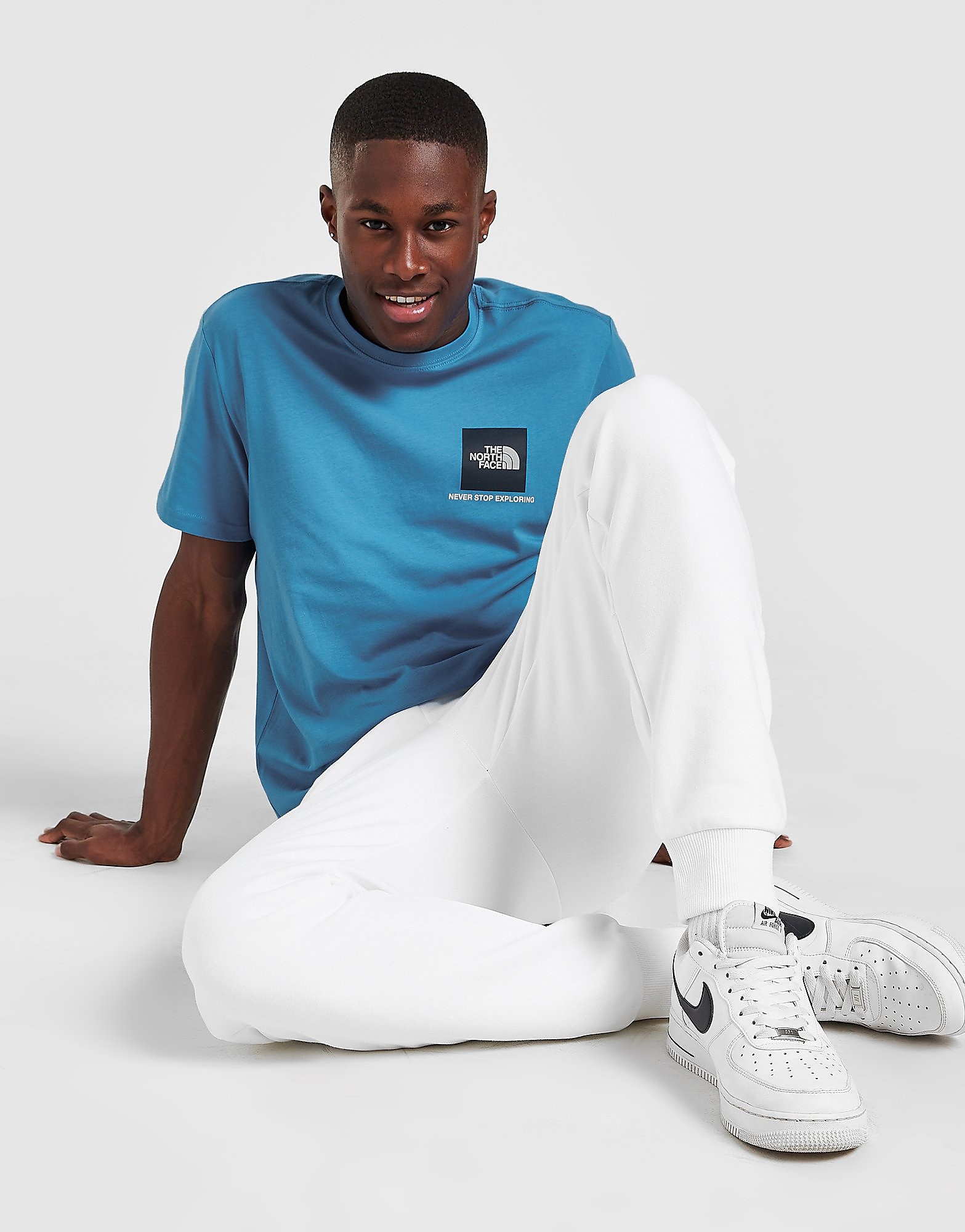 

The North Face Fine Box T-Shirt - Only at JD - Blue - Mens, Blue