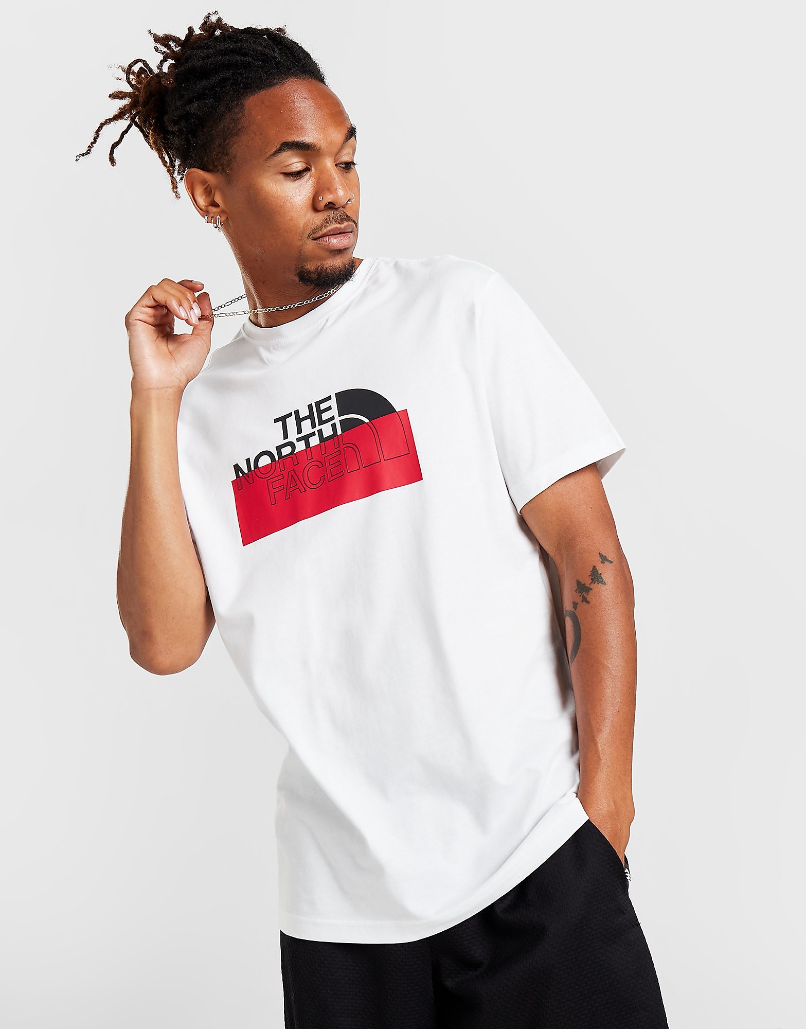 

The North Face Cover T-Shirt - Only at JD - White - Mens, White