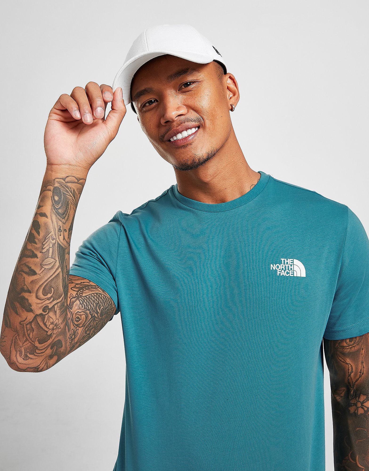 

The North Face Simple Dome T-Shirt - Blue - Mens, Blue