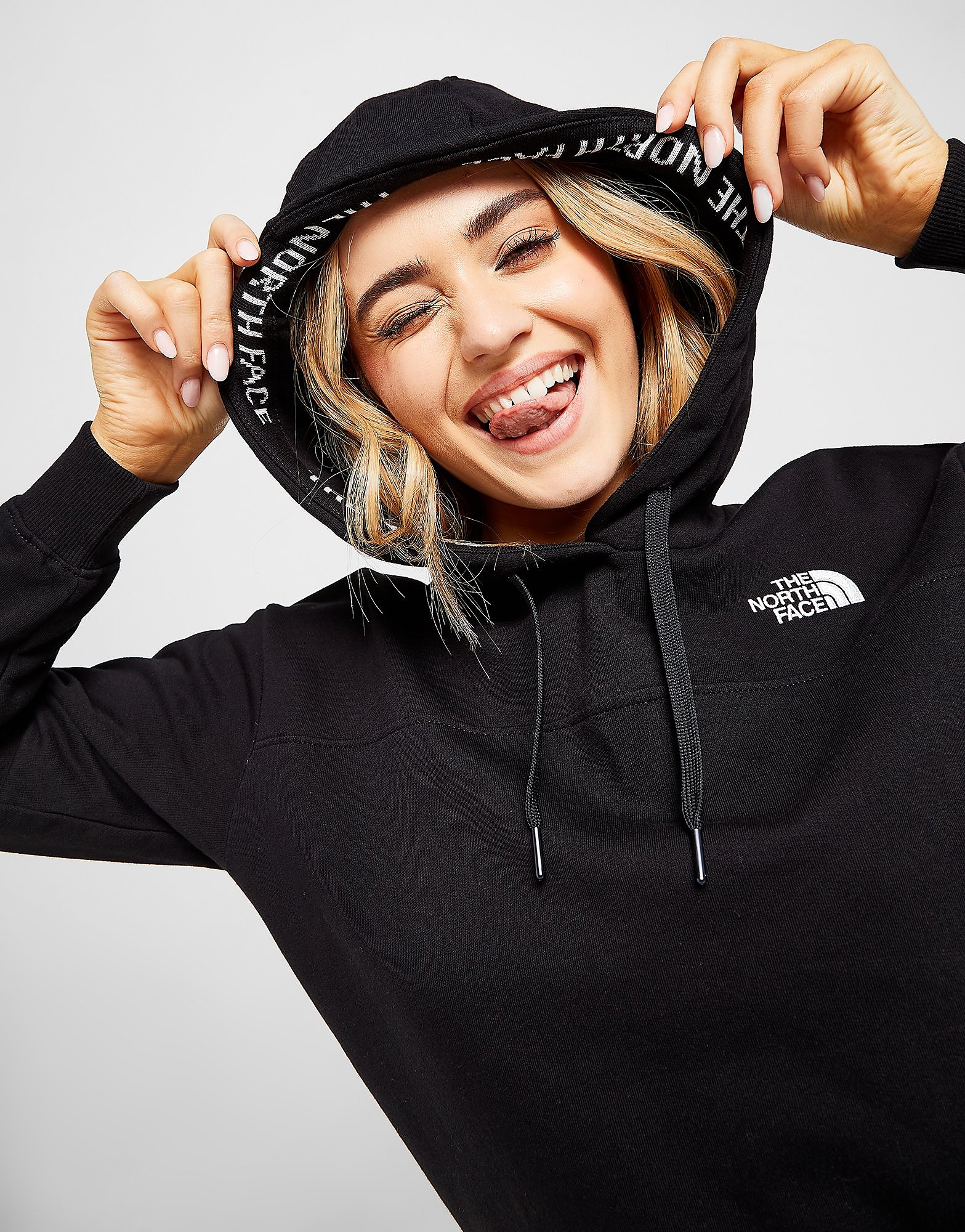 

The North Face Zumu Overhead Hoodie - Black - Womens, Black