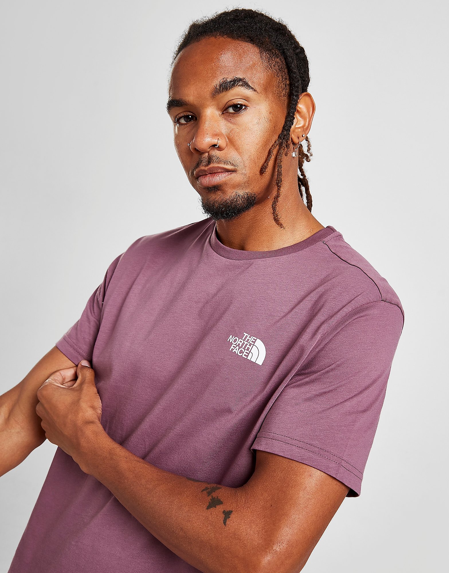 

The North Face Simple Dome T-Shirt - Purple - Mens, Purple