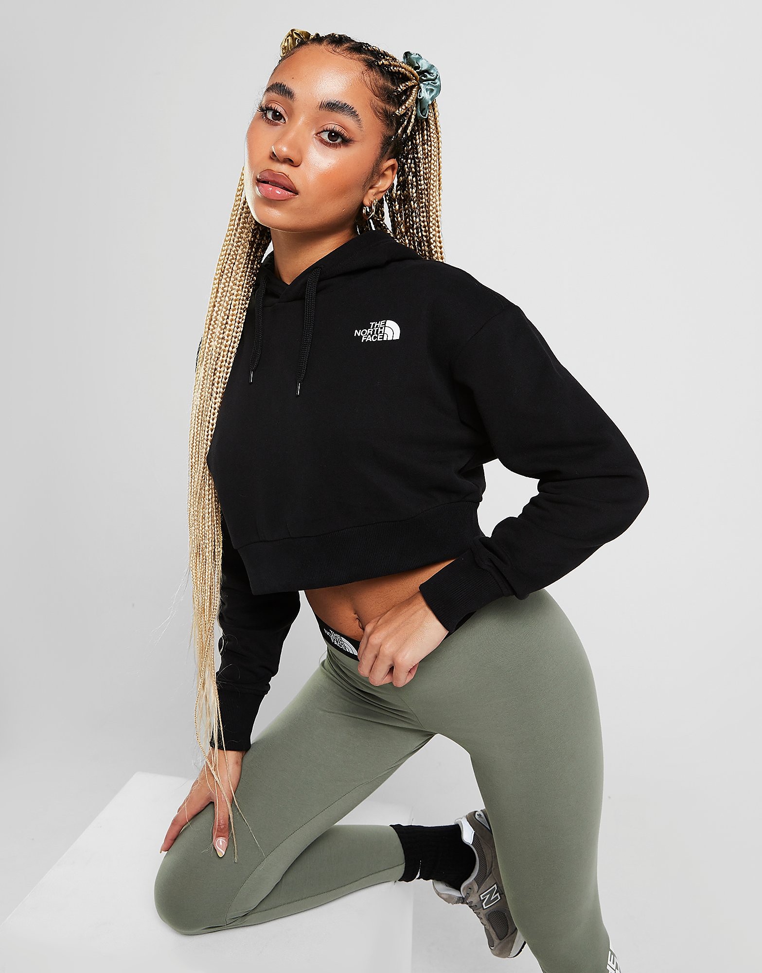 

The North Face Trend Crop Hoodie - Black - Womens, Black