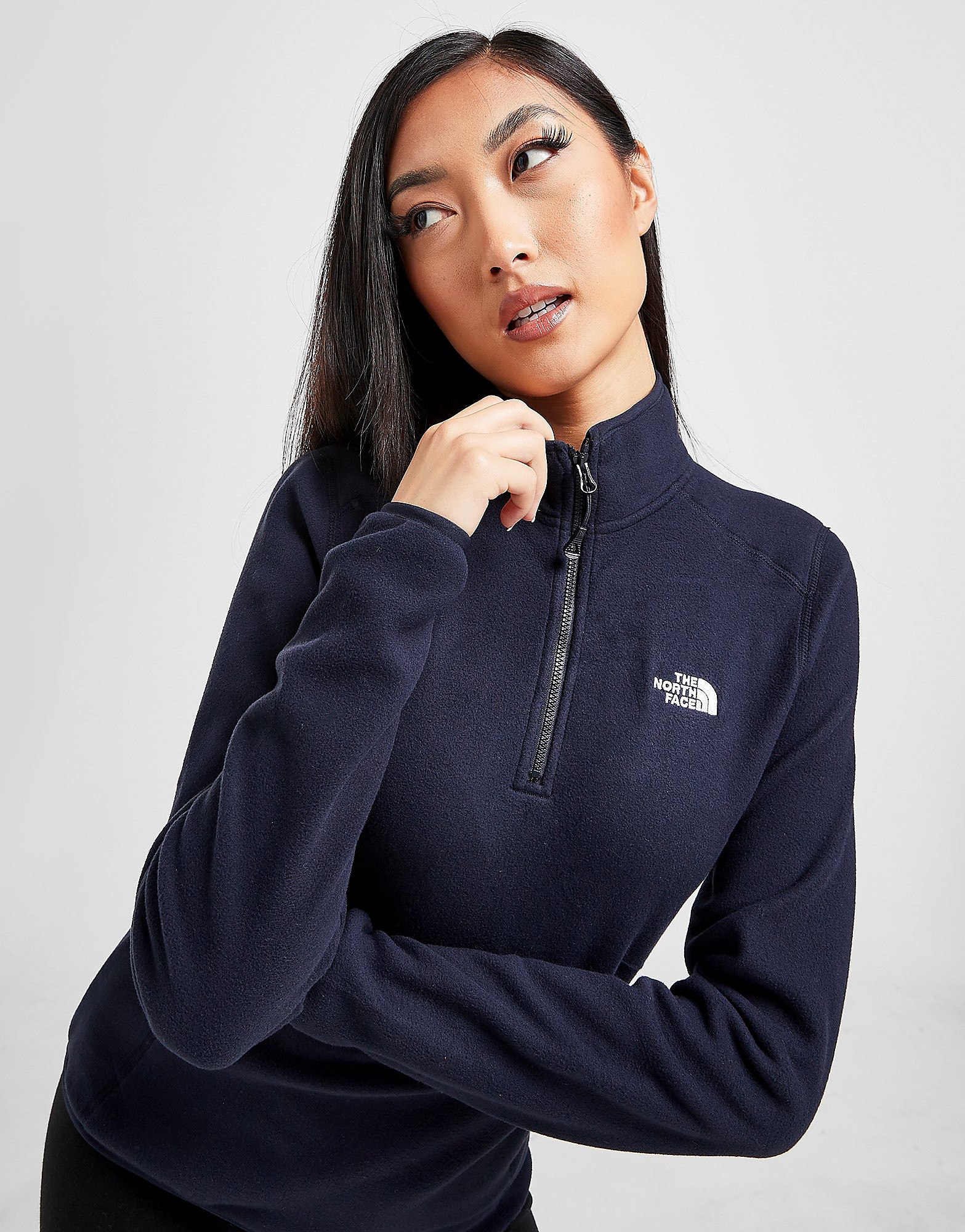 

The North Face Glacier 1/4 Zip Top - Navy - Womens, Navy