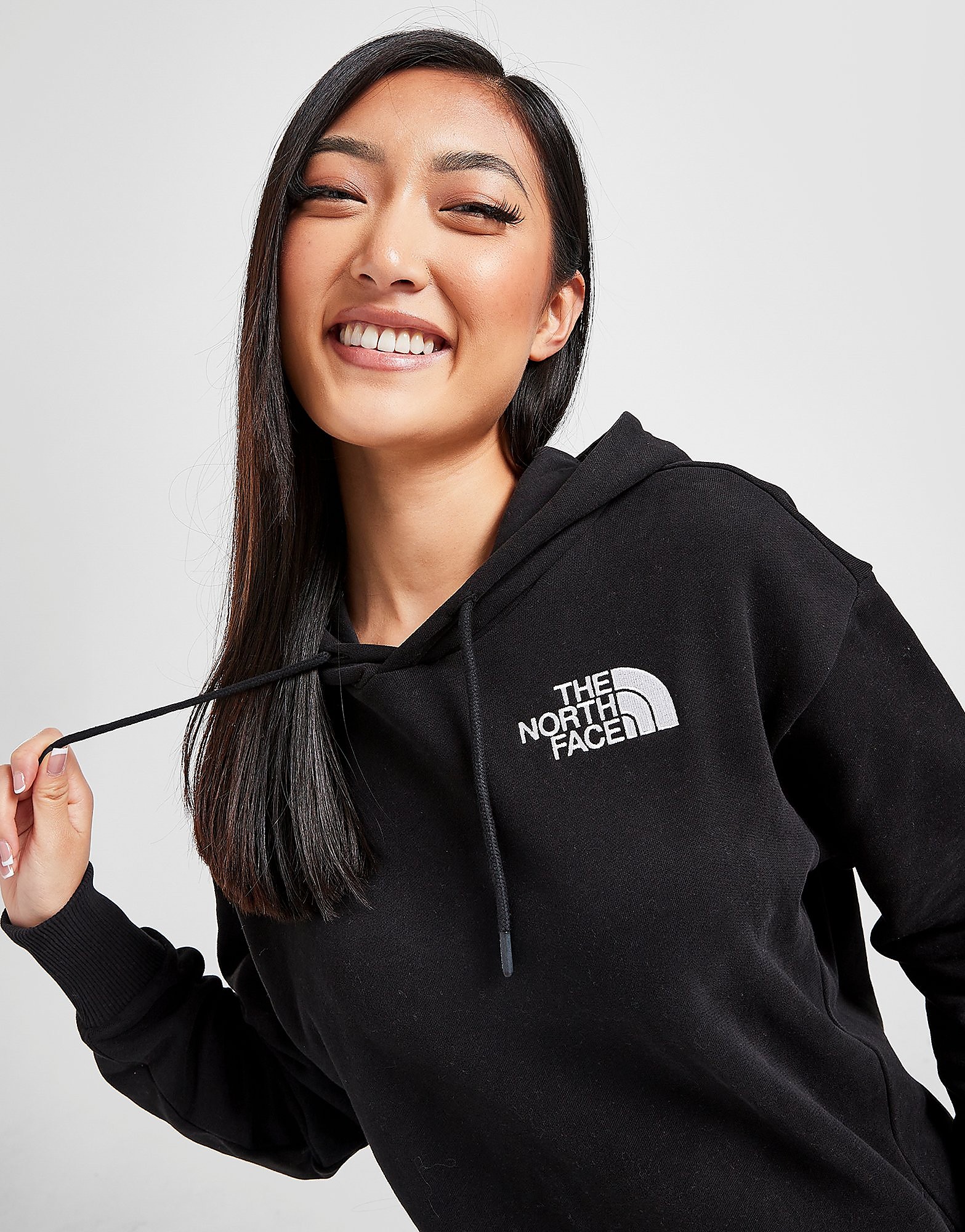 

The North Face Oversized Hoodie - Black - Womens, Black