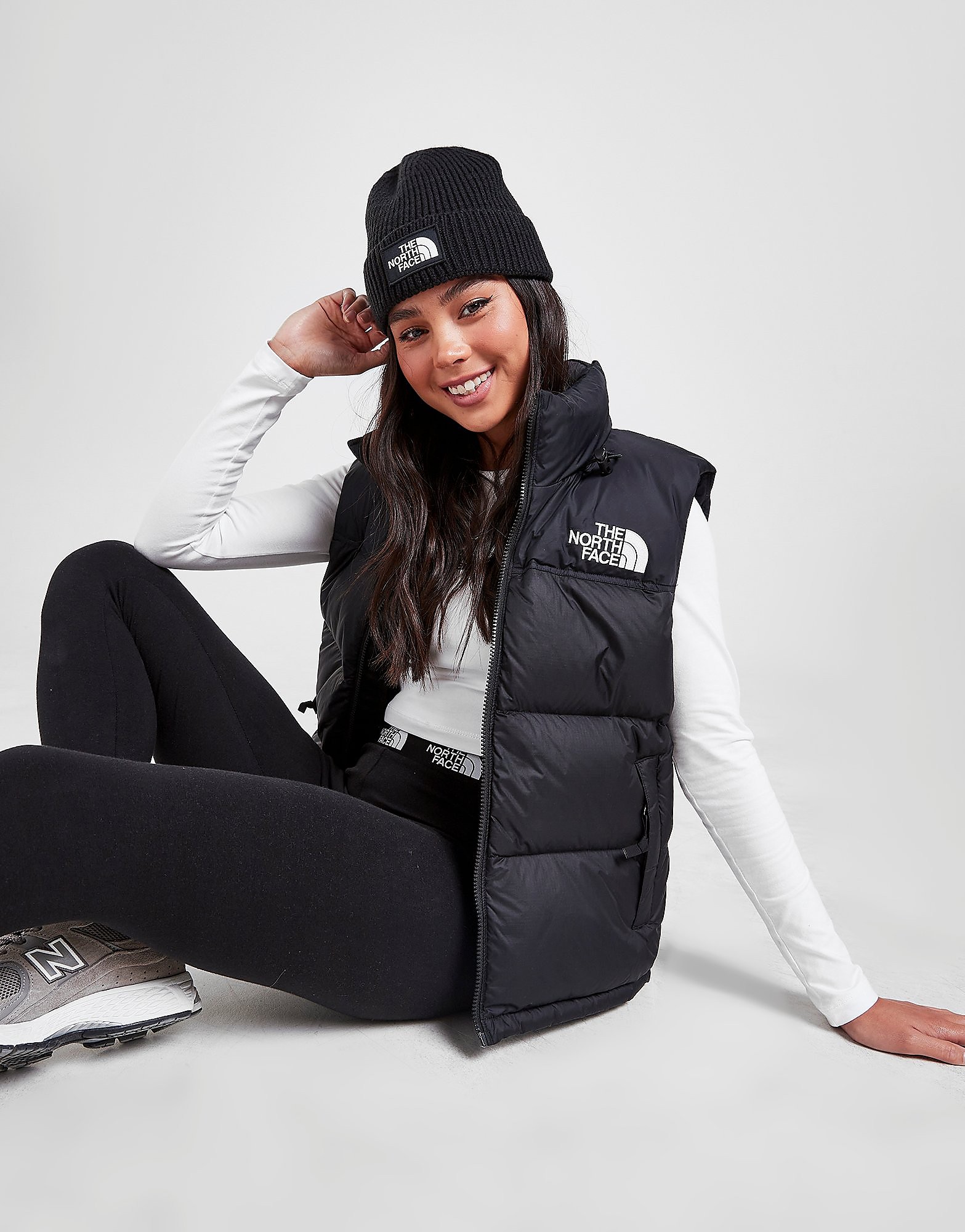 

The North Face Nuptse Vest - Black - Womens, Black