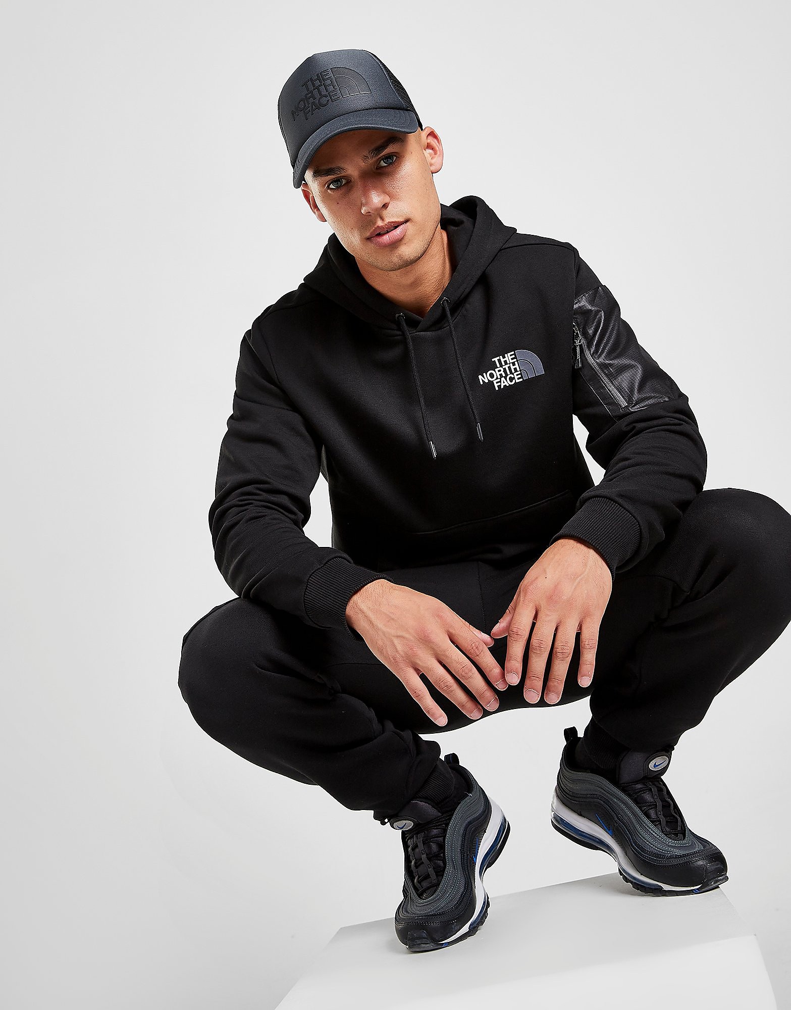 

The North Face Woven Bondi Hoodie - Only at JD - Black - Mens, Black