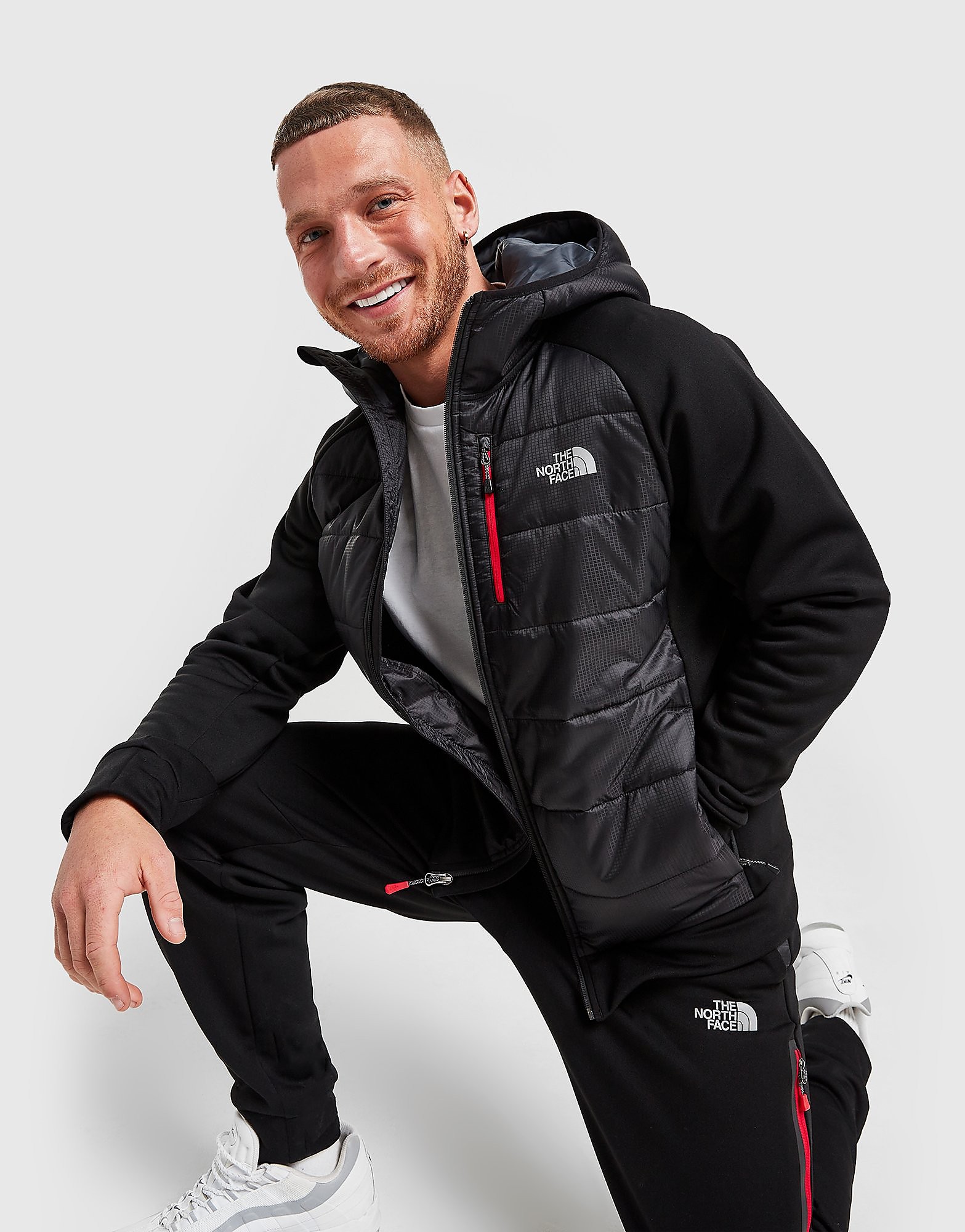 

The North Face Mittelegi Hybrid Hoodie - Only at JD - Black - Mens, Black