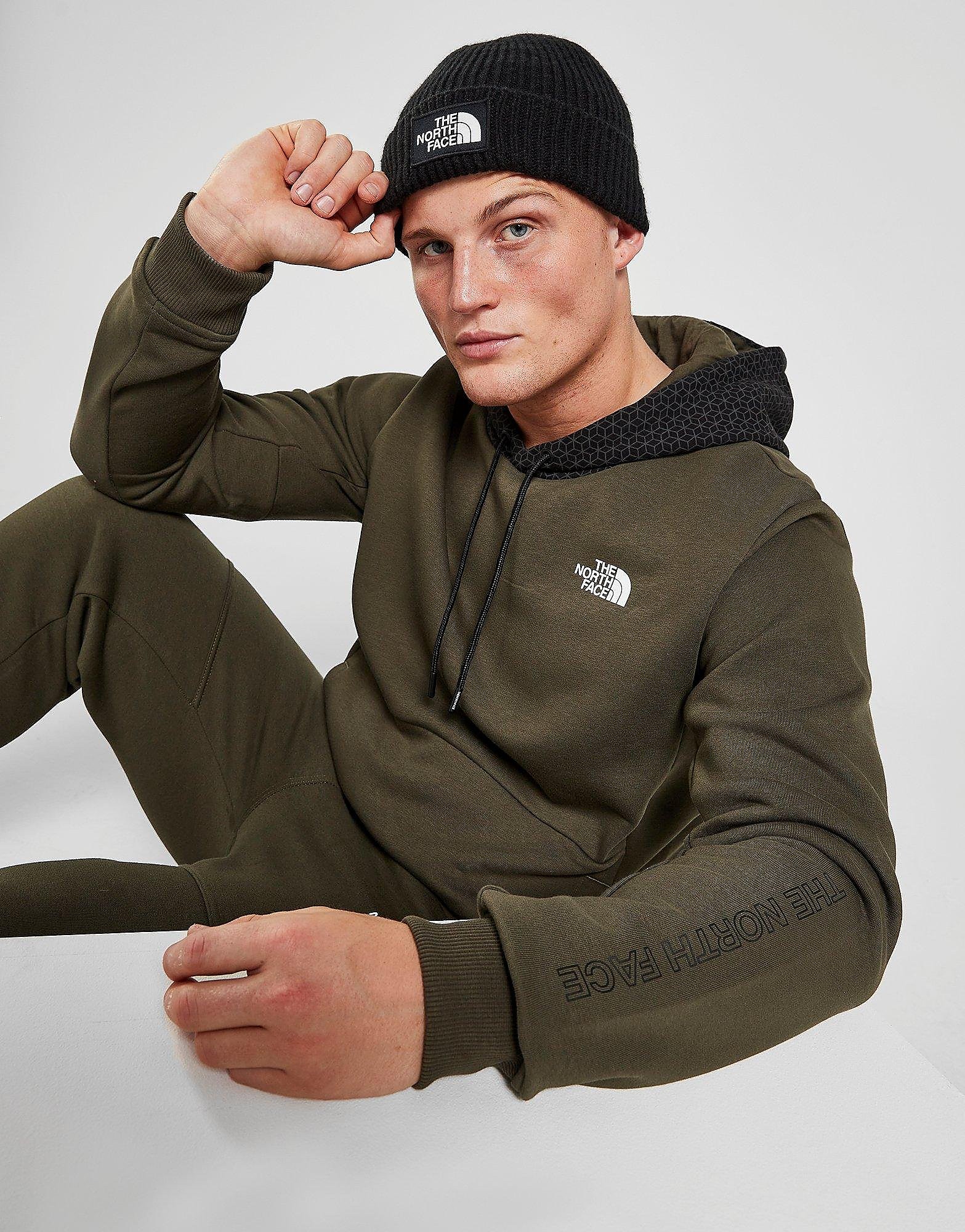 

The North Face Geometric Print Hoodie - Only at JD - Green - Mens, Green
