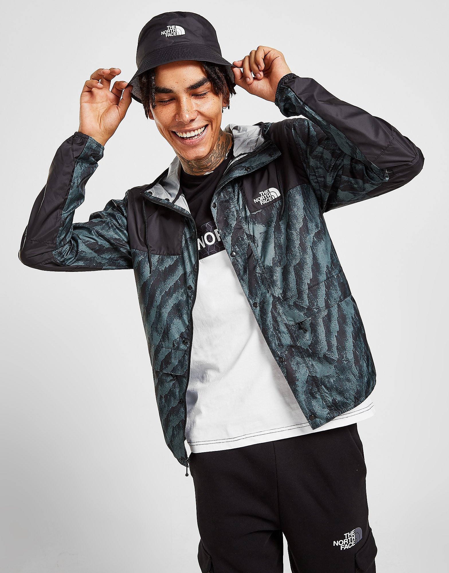 The North Face 1985 Marble Jacket - Blue - Mens, Blue