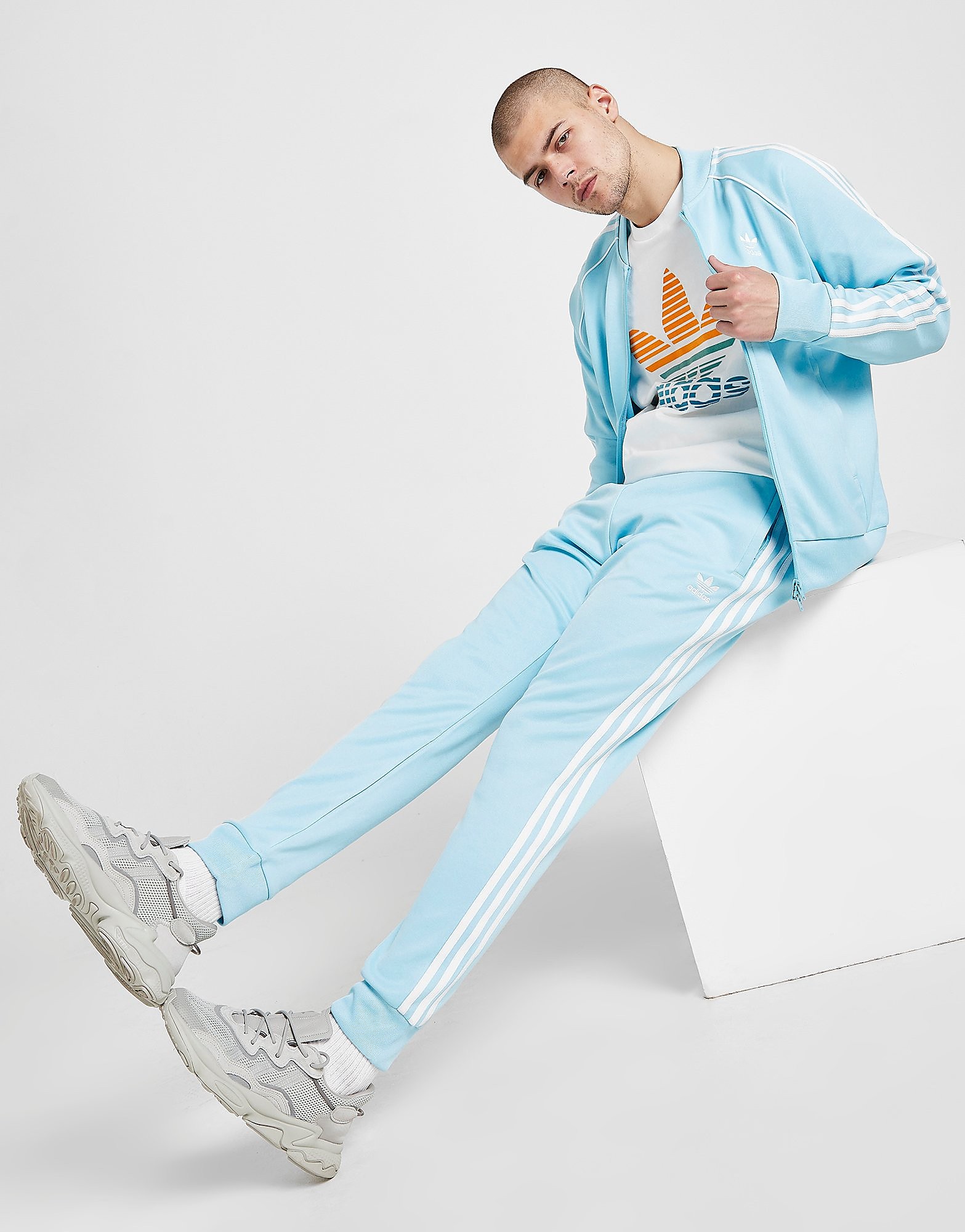 Adidas originals ss track pants - only at jd - mens, sininen, adidas originals