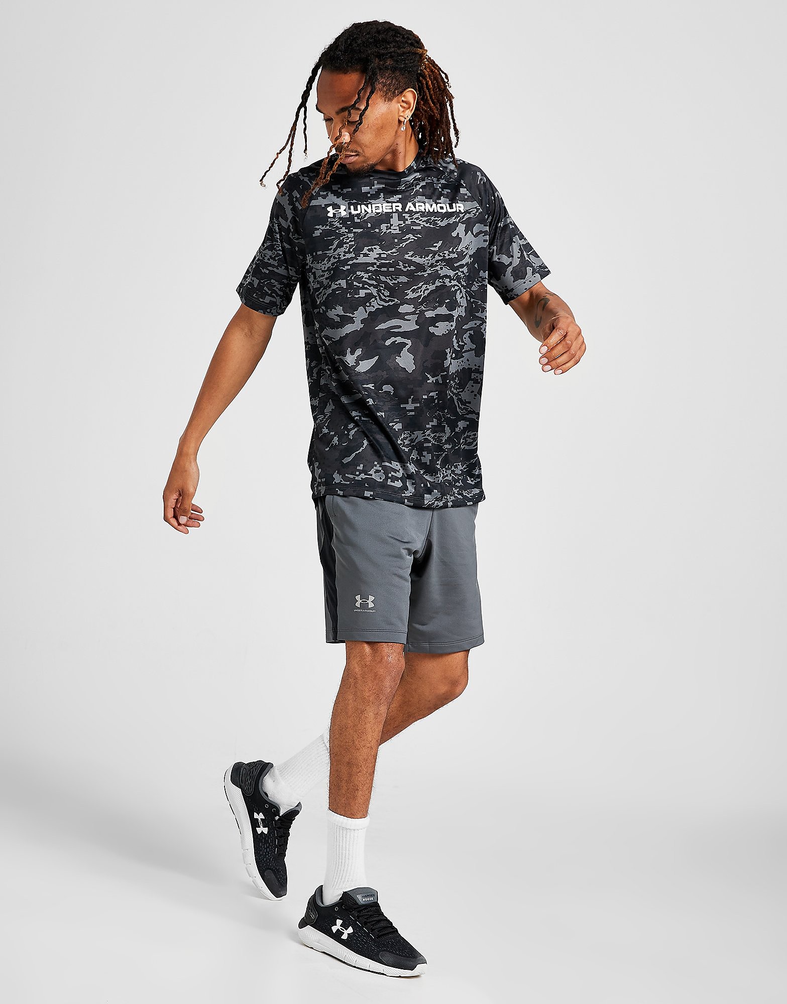 

Under Armour MK1 HeatGear Shorts - Grey - Mens, Grey