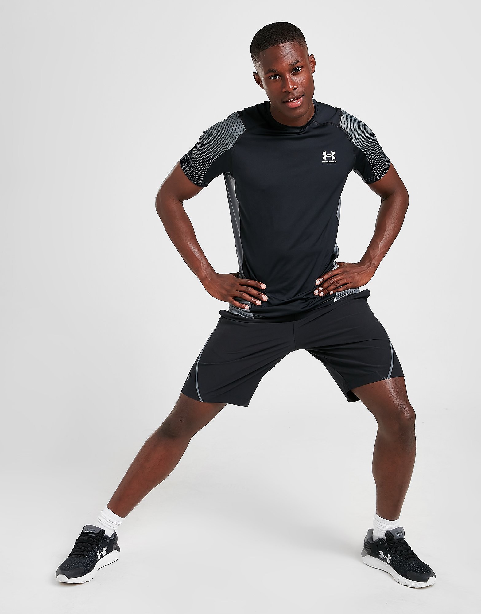 

Under Armour HeatGear MK-1 T-Shirt - Black - Mens, Black
