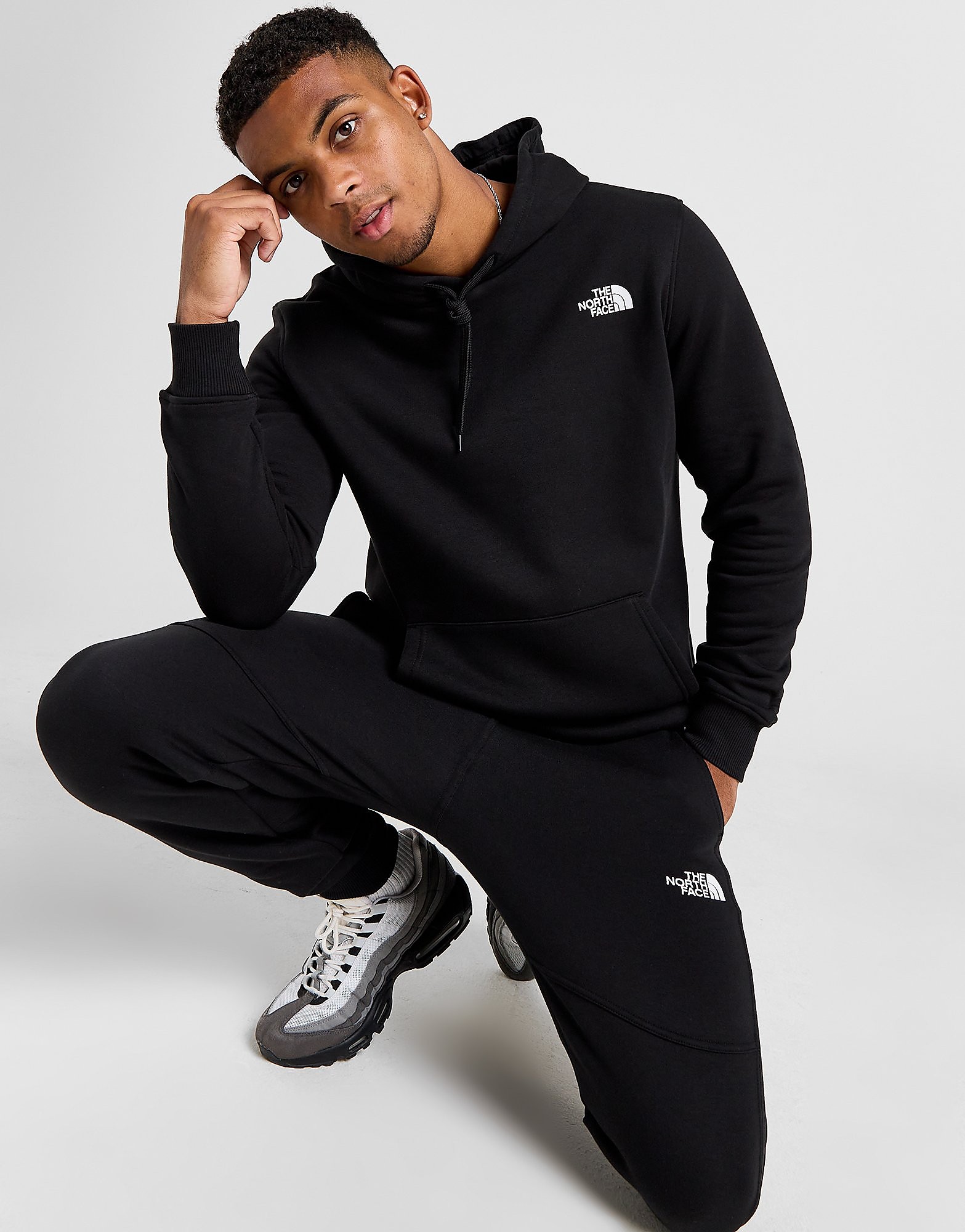 

The North Face Overhead Fleece Tracksuit - Only at JD - Black - Mens, Black