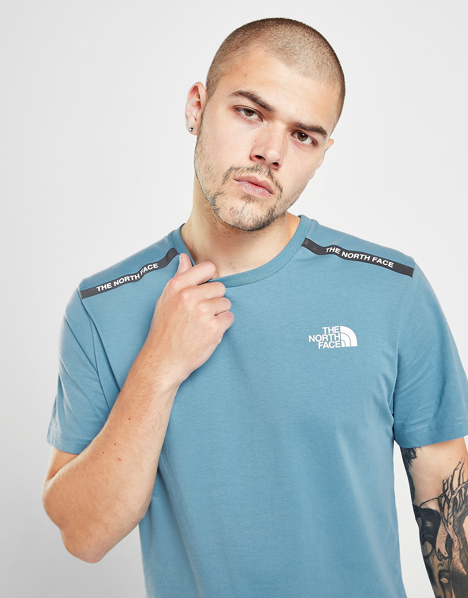 

The North Face Tape T-Shirt - Only at JD - Blue - Mens, Blue