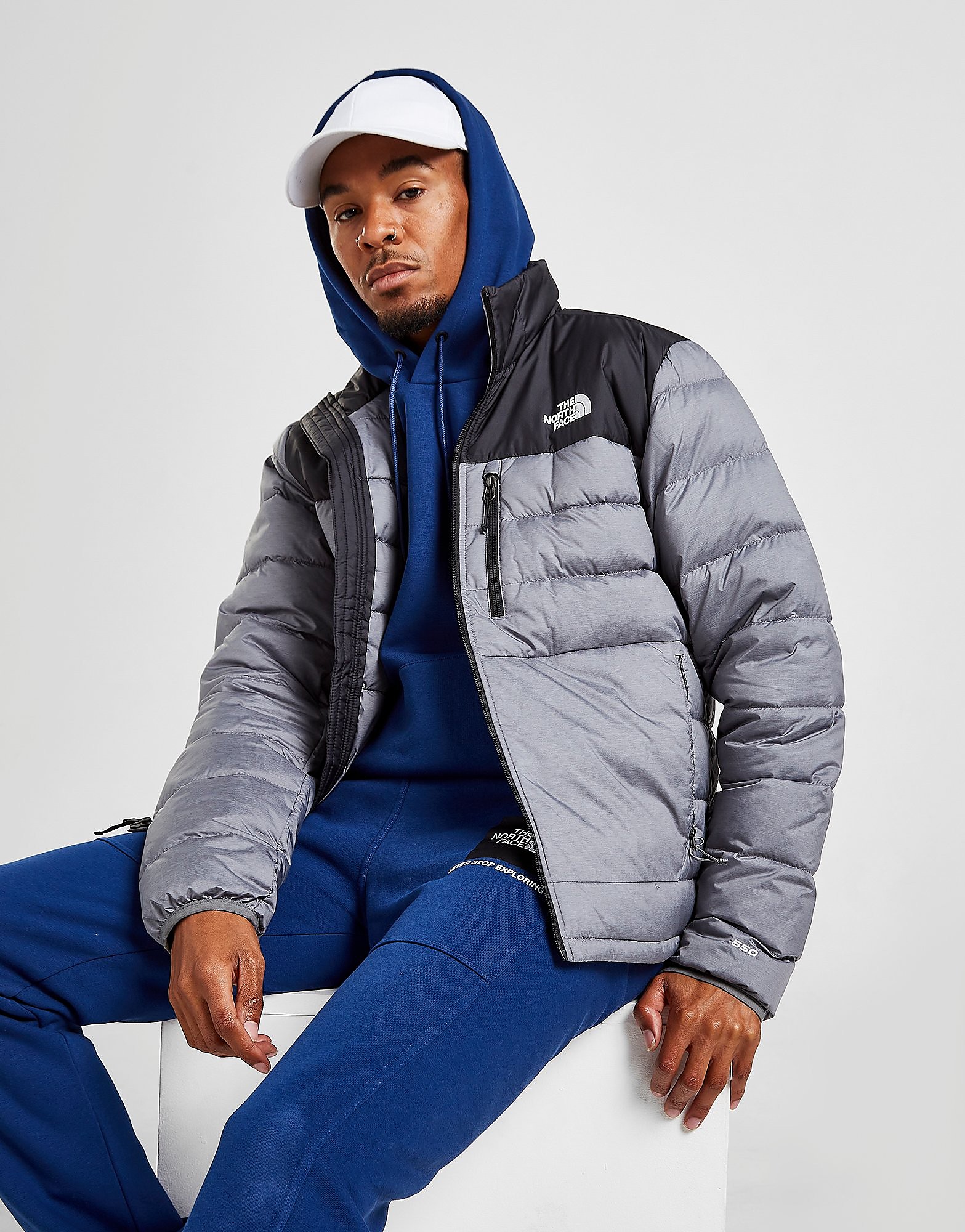 

The North Face Aconcagua Down Jacket - Only at JD - Grey - Mens, Grey