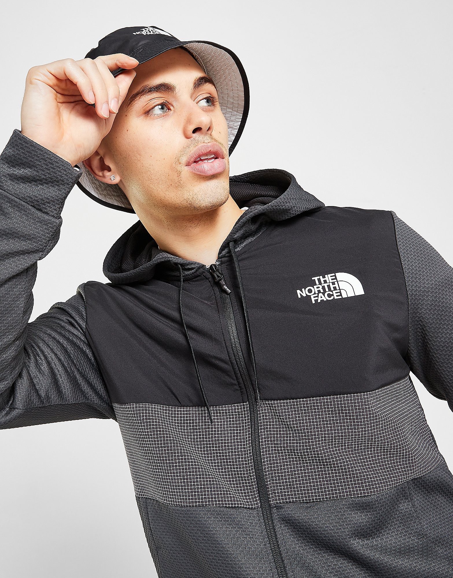 

The North Face Full Zip Mountain Athletics Hoodie - Grey - Mens, Grey
