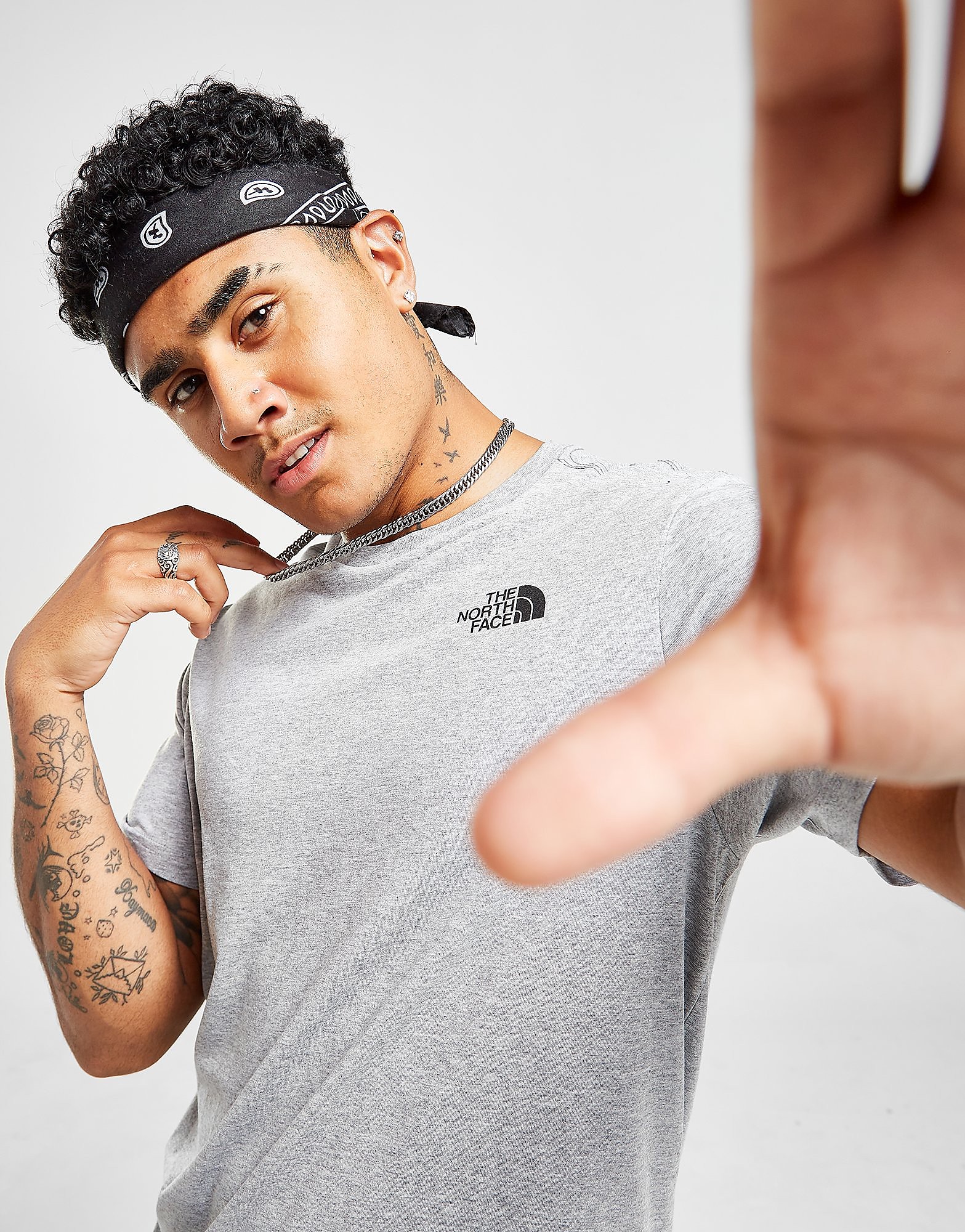 

The North Face Repeat Box Logo T-Shirt - Only at JD - Grey - Mens, Grey