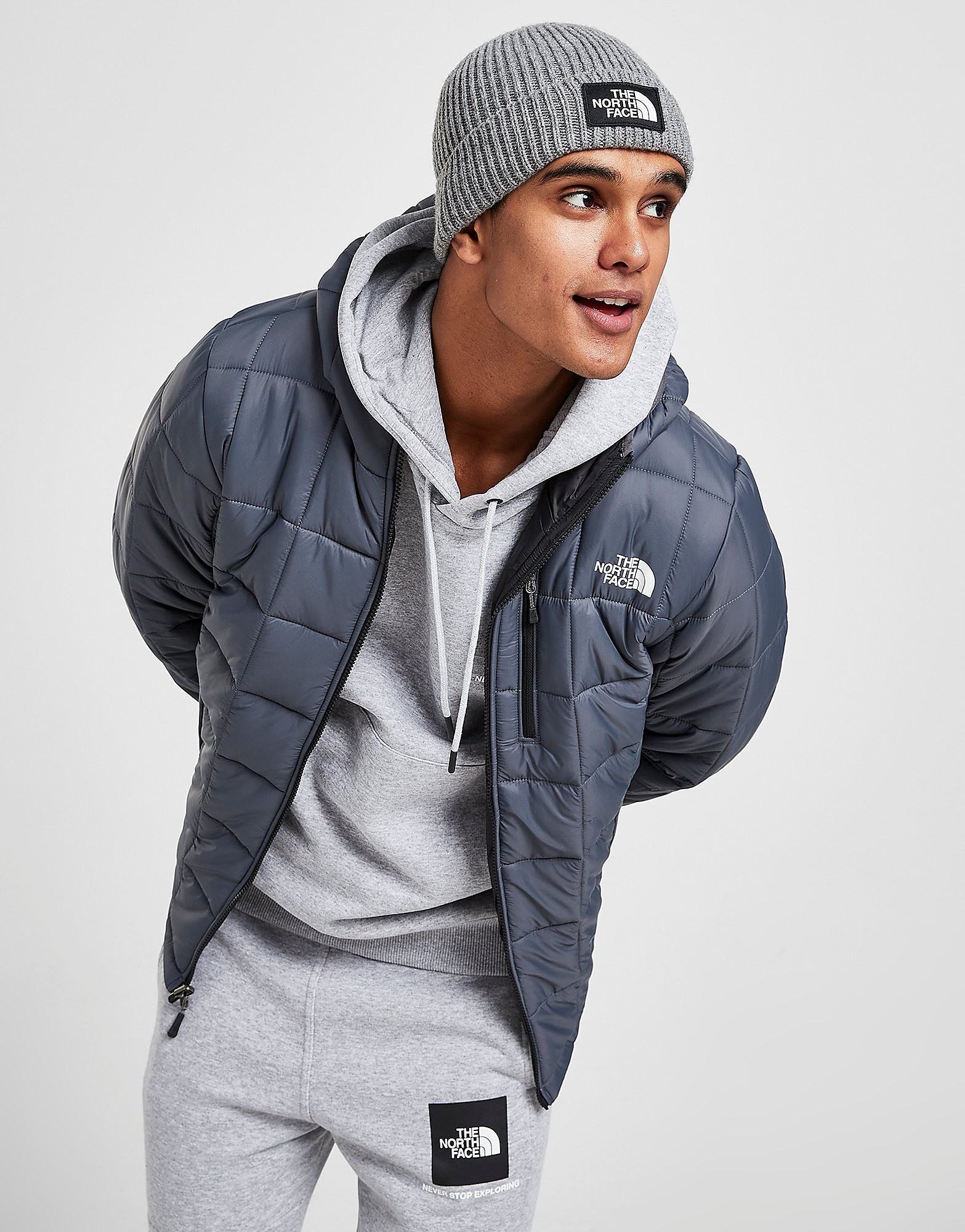 

The North Face Khotan Reversible Jacket - Only at JD - Grey - Mens, Grey