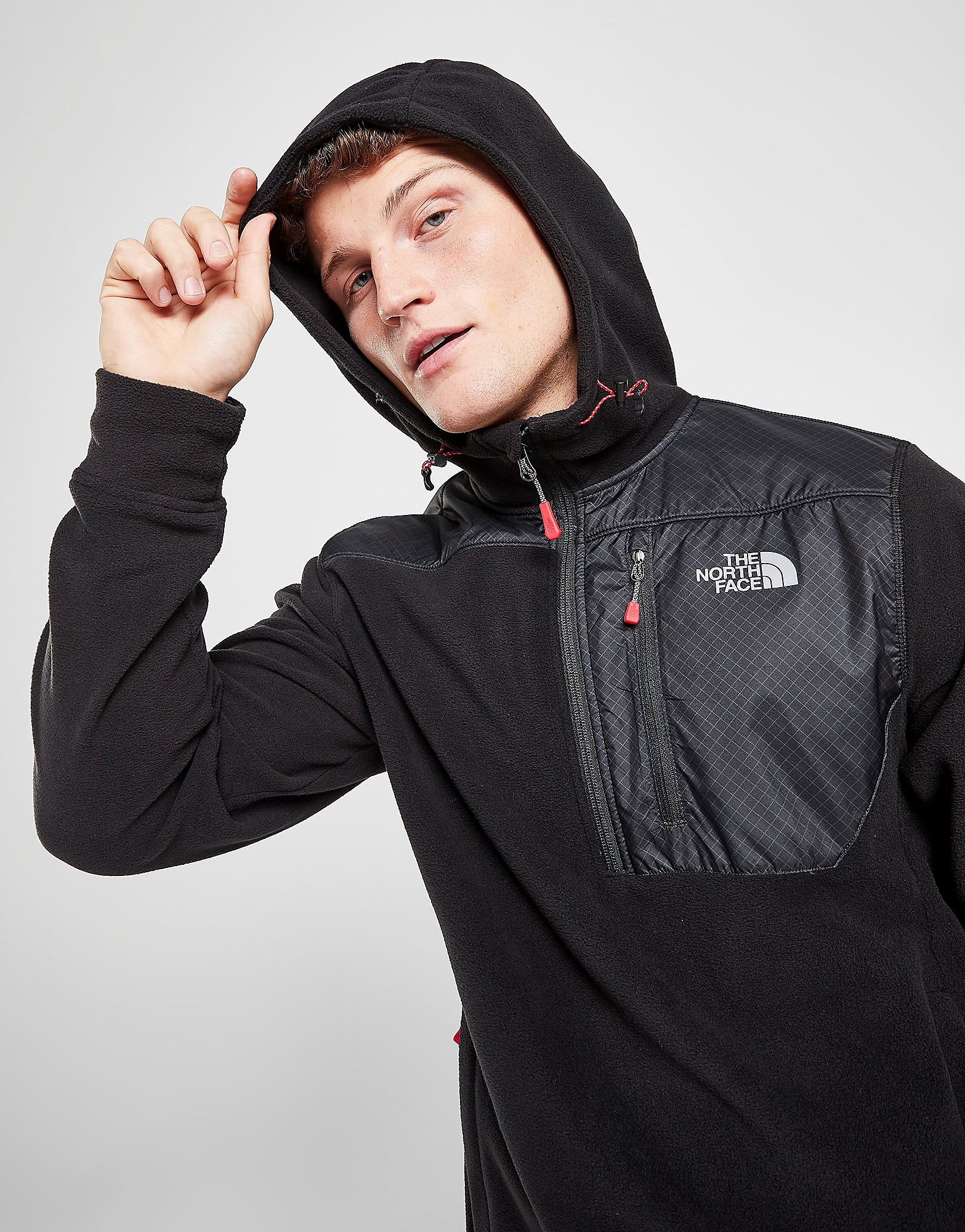 

The North Face Hanker Polar Fleece 1/4 Zip Hoodie - Only at JD - Black - Mens, Black