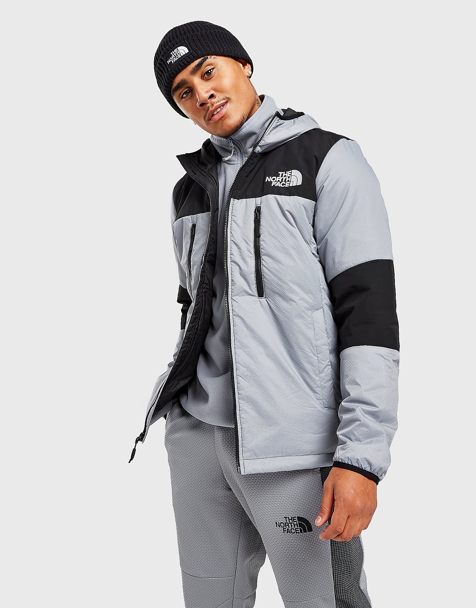 

The North Face Himalayan Synthetic Jacket - Grey - Mens, Grey