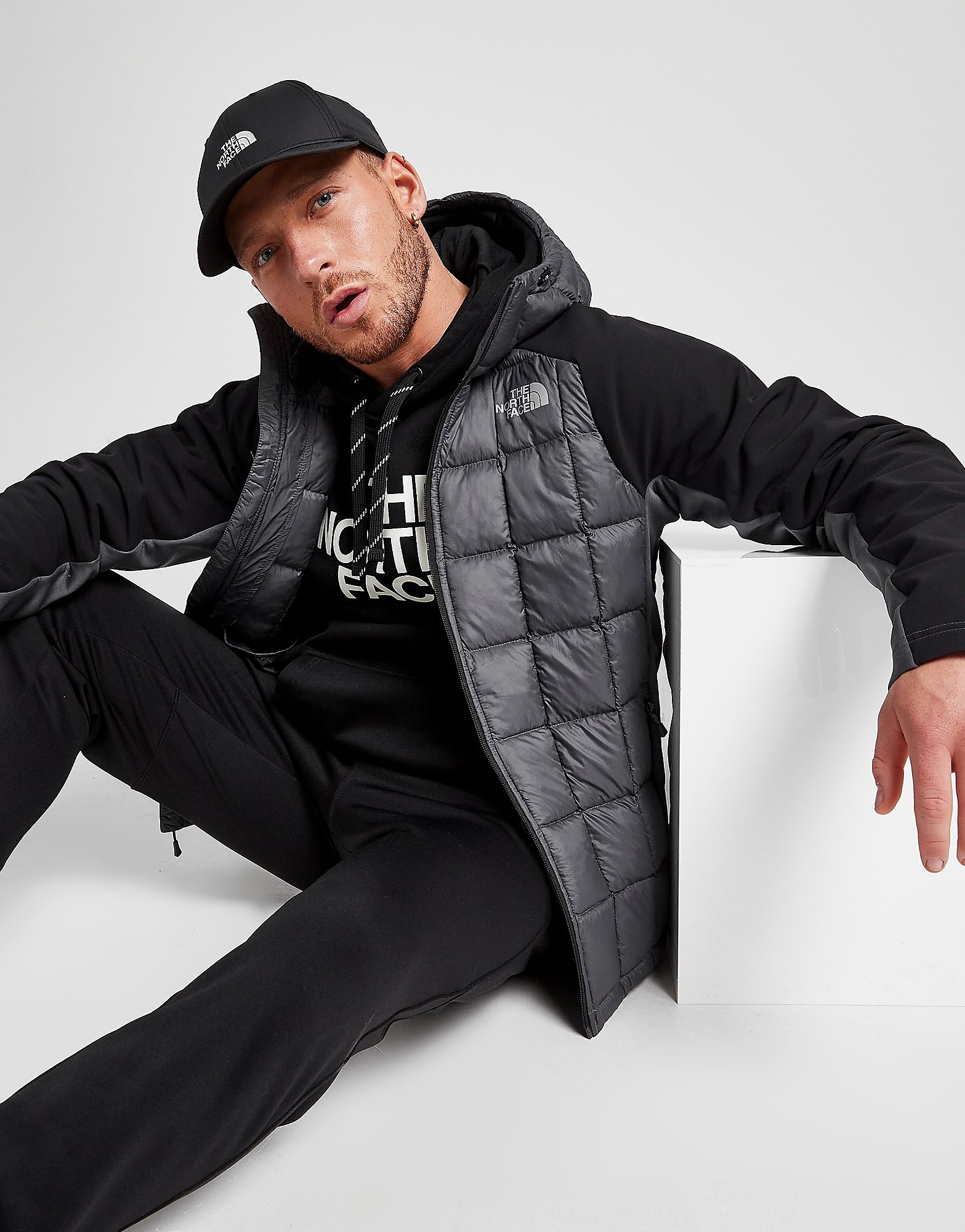 

The North Face Super Hybrid Jacket - Only at JD - Grey/Black - Mens, Grey/Black