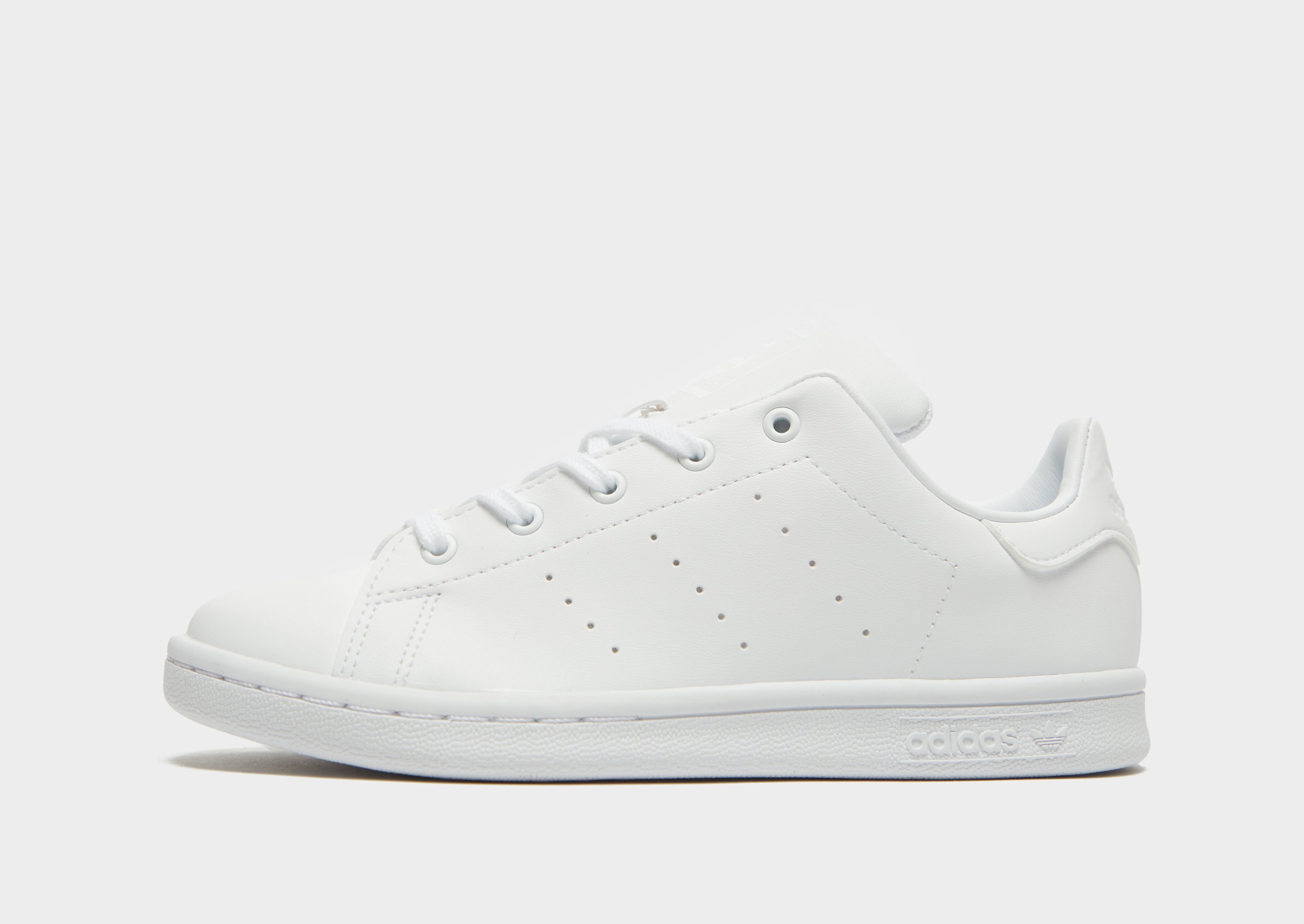 

adidas Originals Stan Smith Children - Cloud White / Cloud White / Cloud White - Kids, Cloud White / Cloud White / Cloud White
