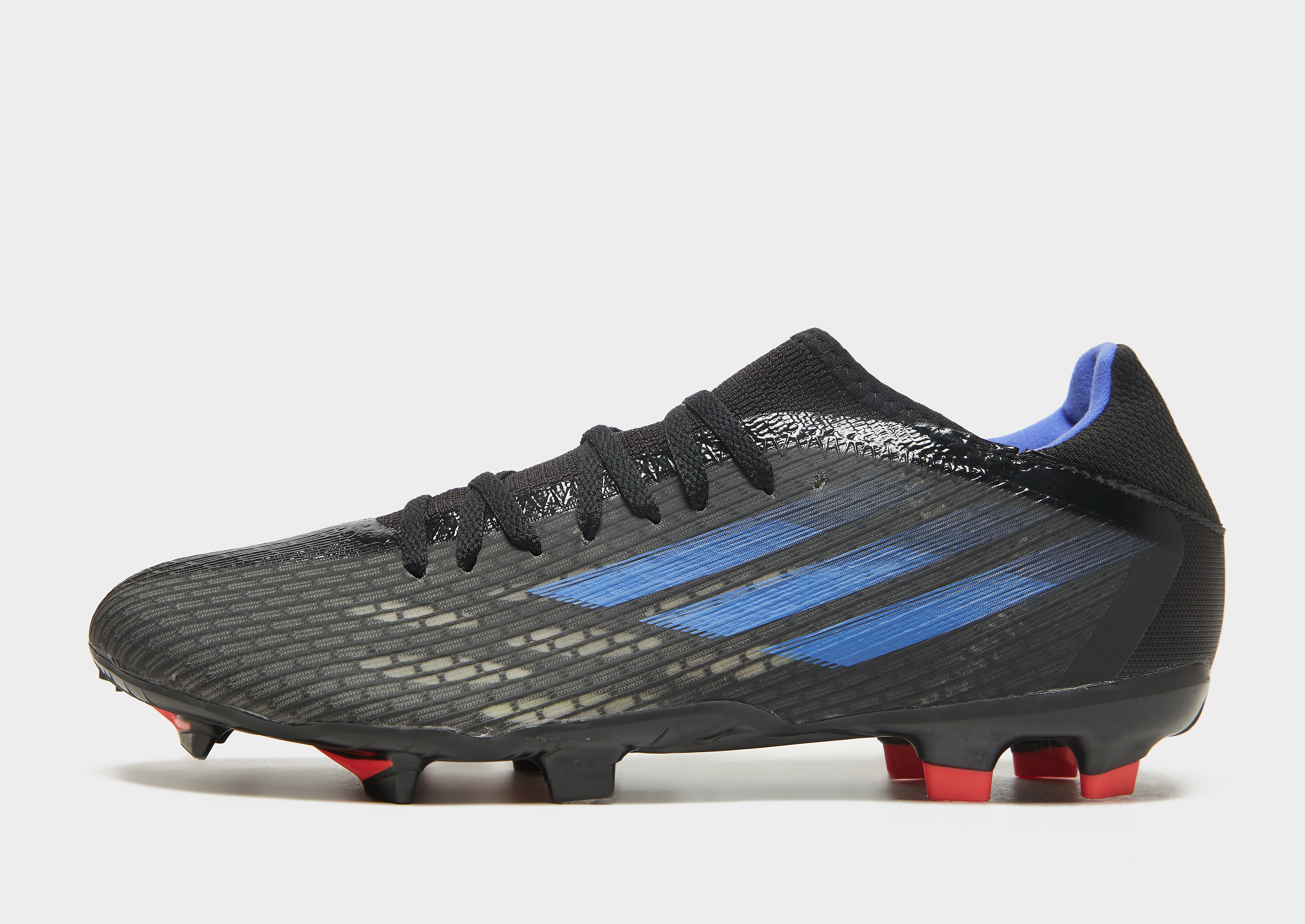 

adidas X Speedflow .3 FG - Core Black / Sonic Ink / Solar Yellow - Womens, Core Black / Sonic Ink / Solar Yellow