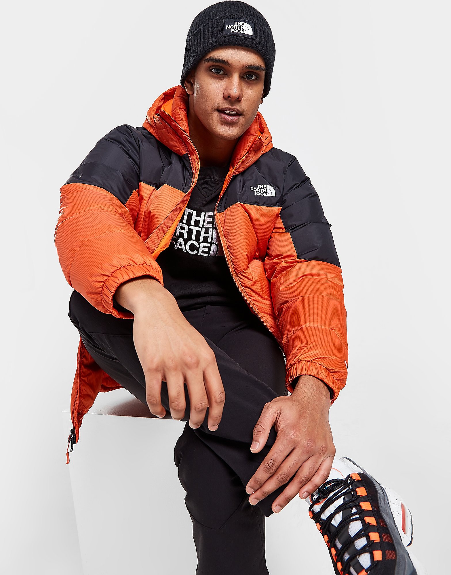 

The North Face Diablo Down Jacket - Orange - Mens, Orange