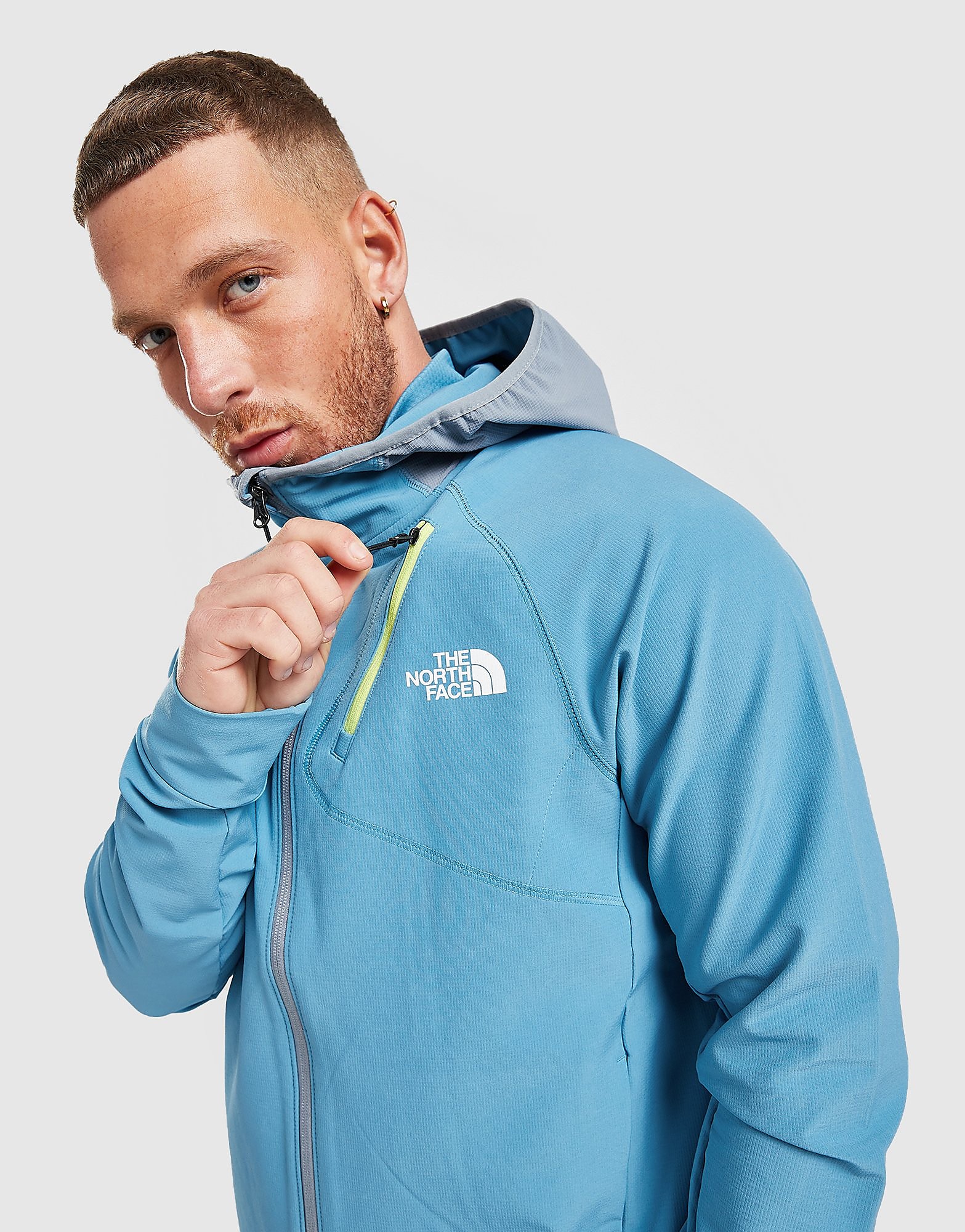 

The North Face Perform Full Zip Hooded Jacket - Only at JD - Blue - Mens, Blue