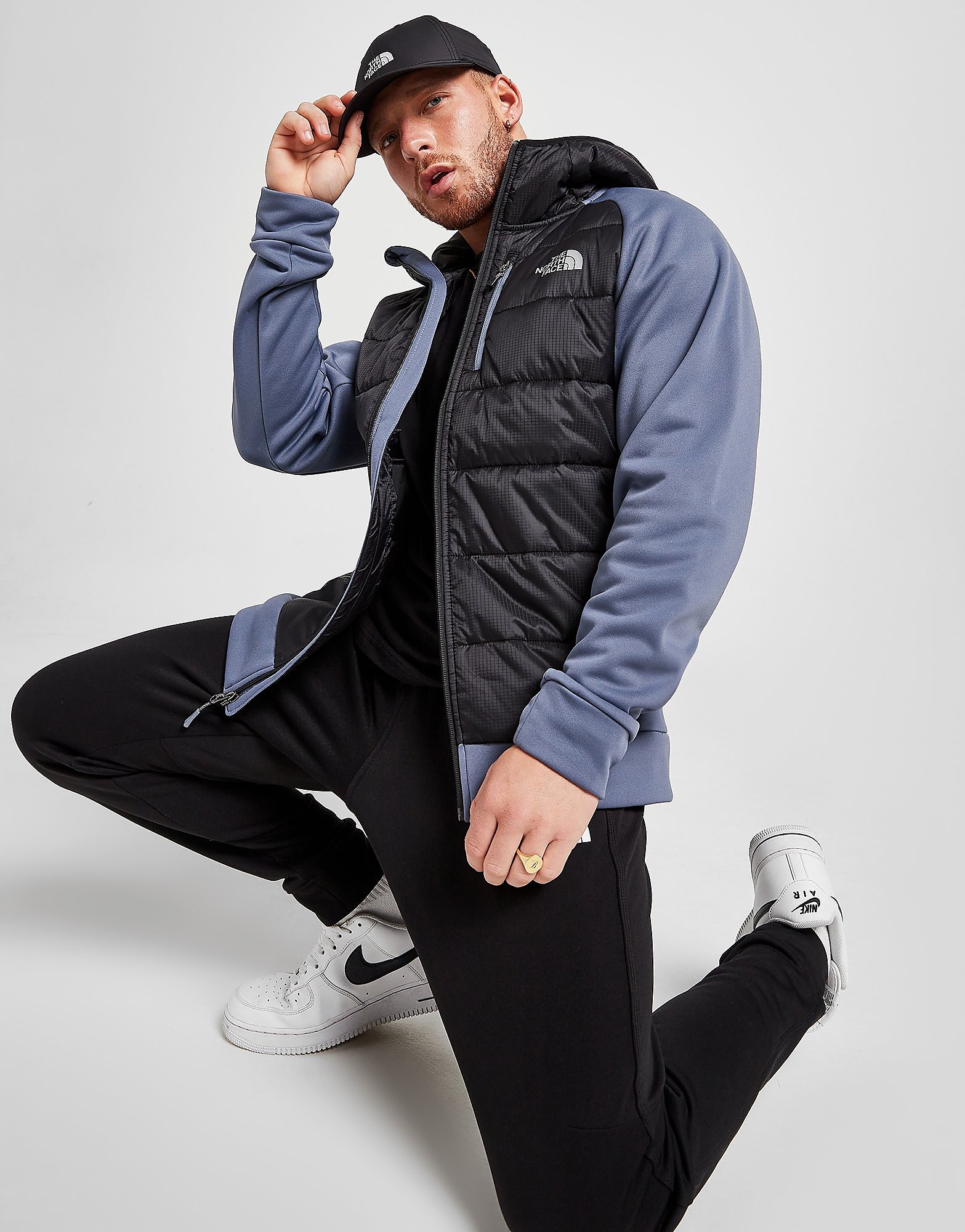 

The North Face Mittelegi Hybrid Hoodie - Only at JD - Grey - Mens, Grey