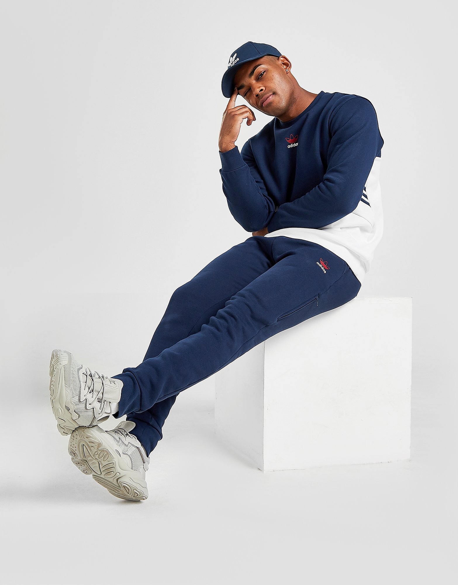 

adidas Originals Fusion Joggers - Only at JD - BLUE - Mens, BLUE