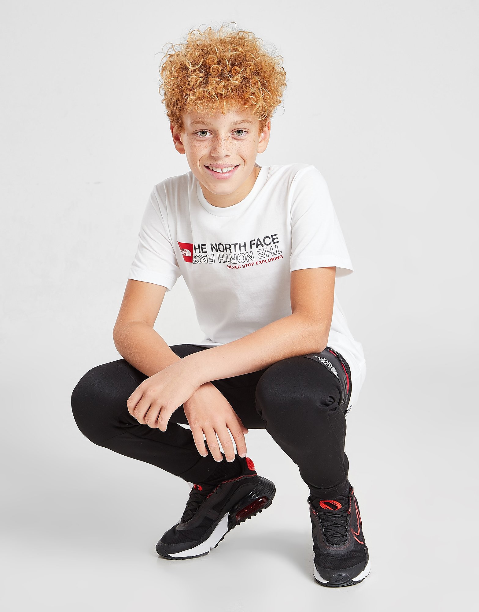 

The North Face Reverse Logo T-Shirt Junior - Only at JD - White - Kids, White