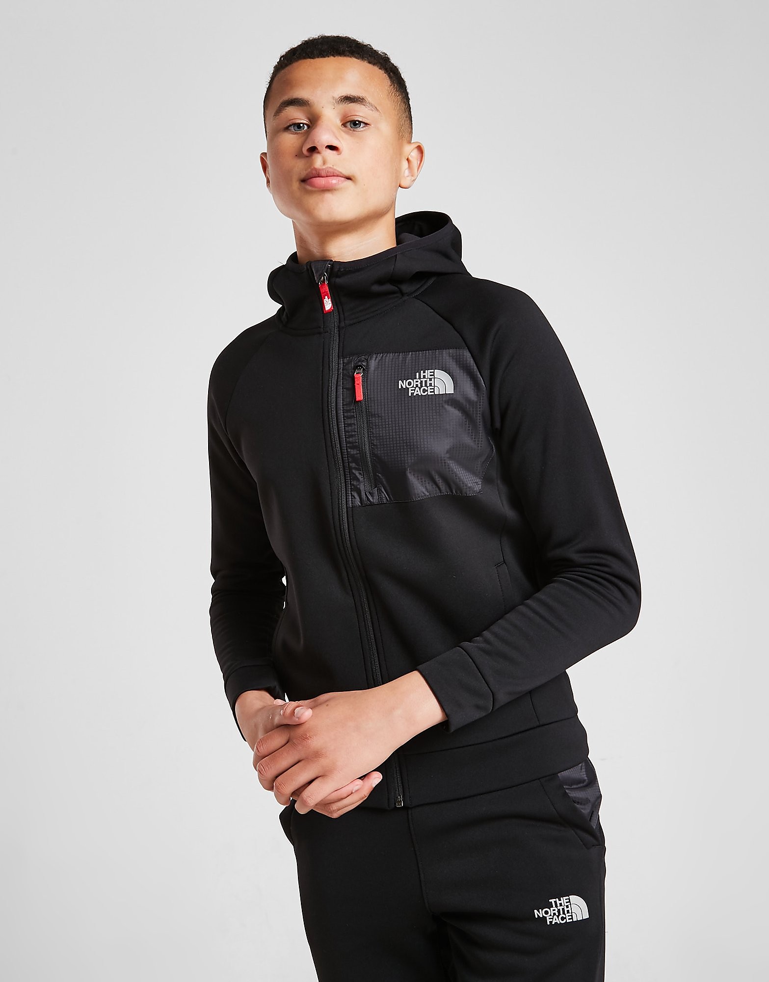 

The North Face Mittelegi Full Zip Hoodie Junior - Only at JD - Black - Kids, Black
