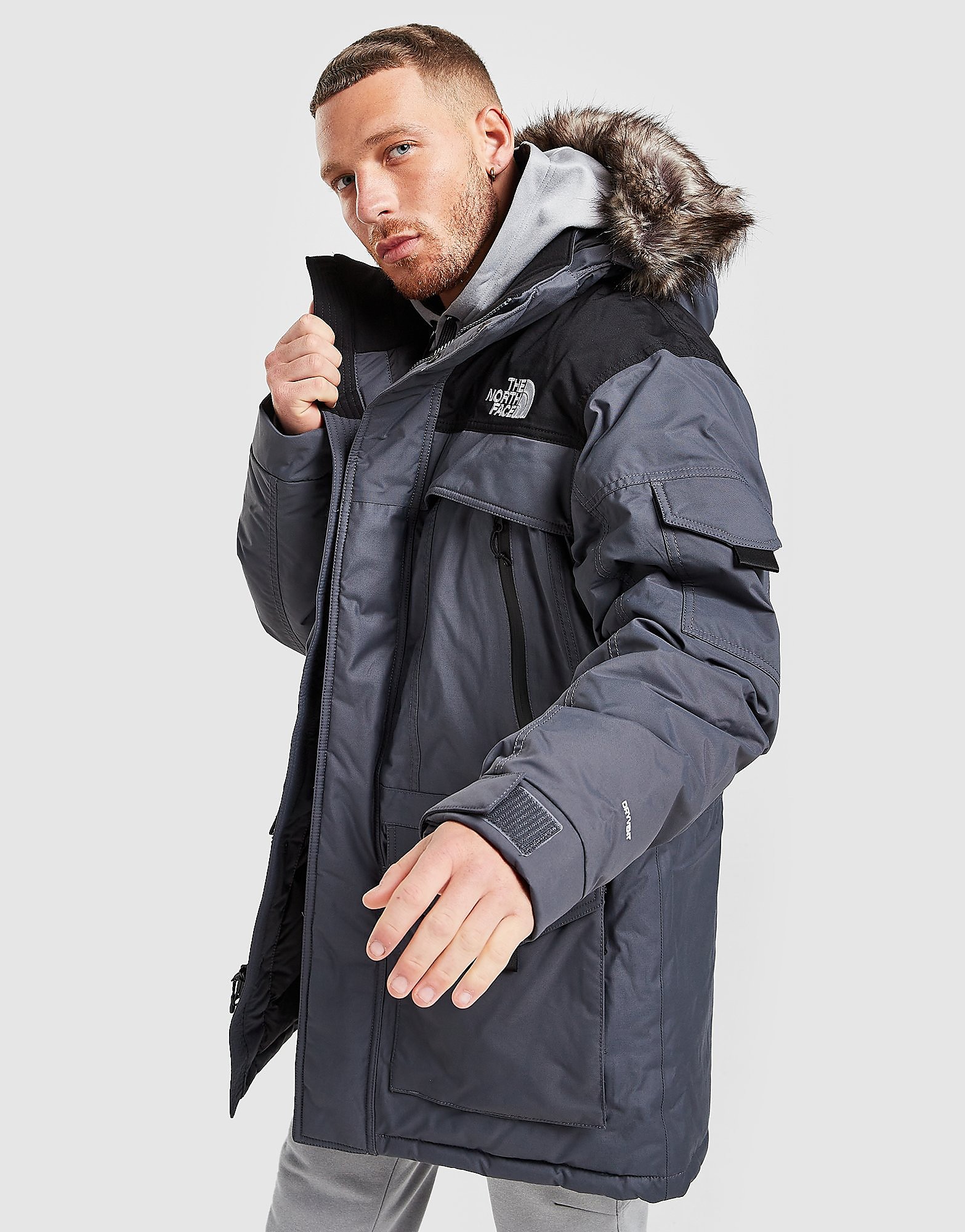 

The North Face McMurdo 2 Parka Jacket - Grey - Mens, Grey