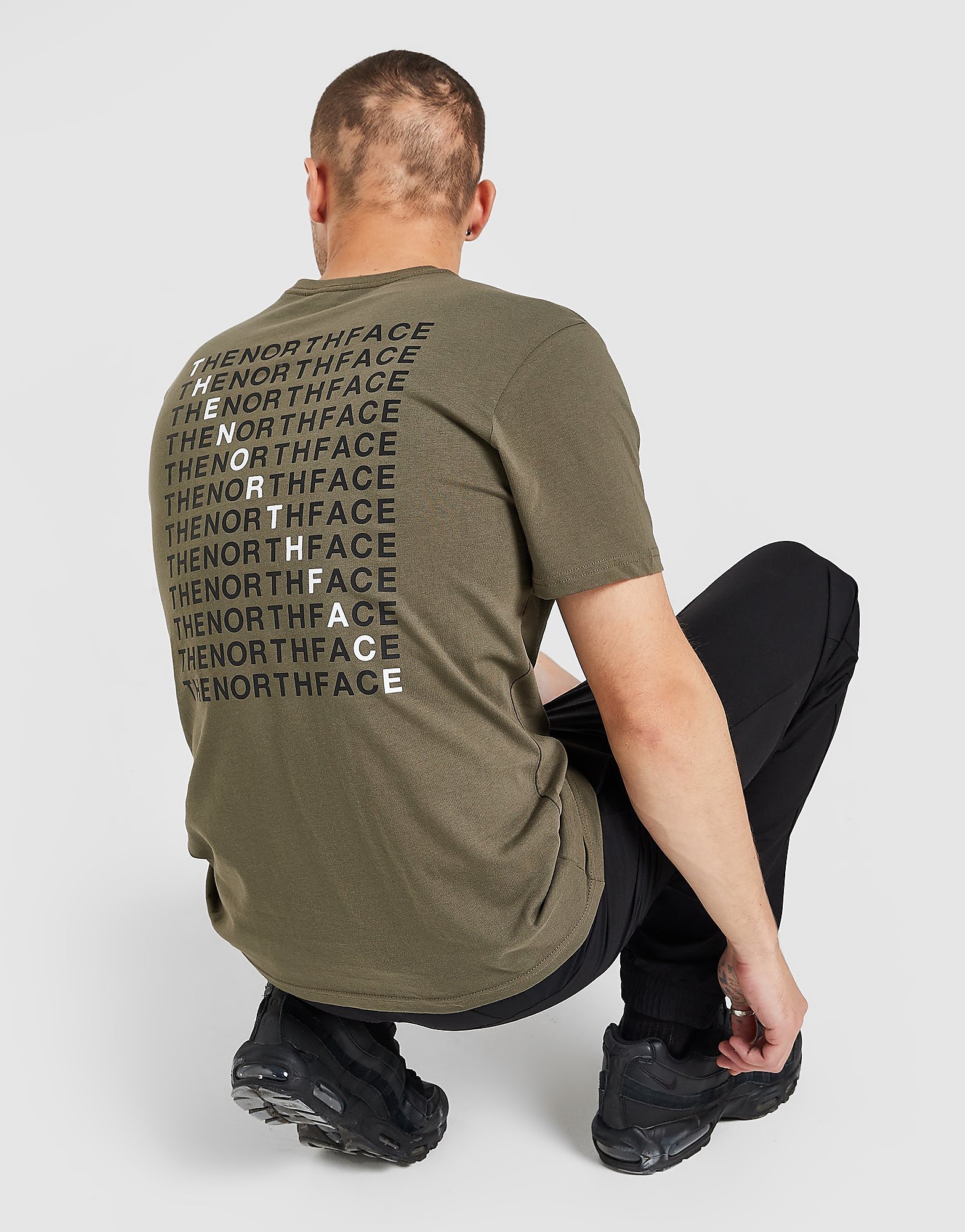 The North Face Maze T-Shirt - Only at JD - Green - Mens, Green