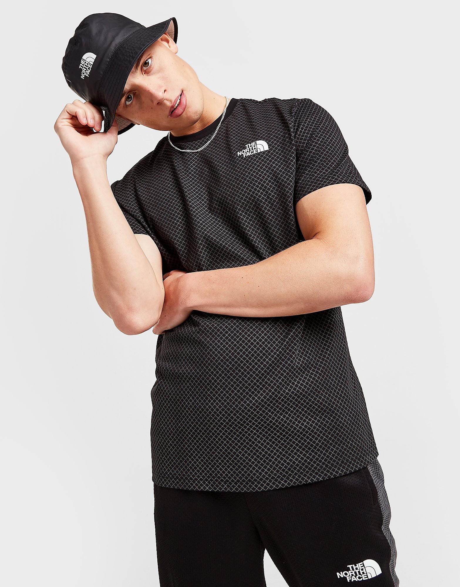 

The North Face Simple Dome All Over Print T-Shirt - Only at JD - Black - Mens, Black
