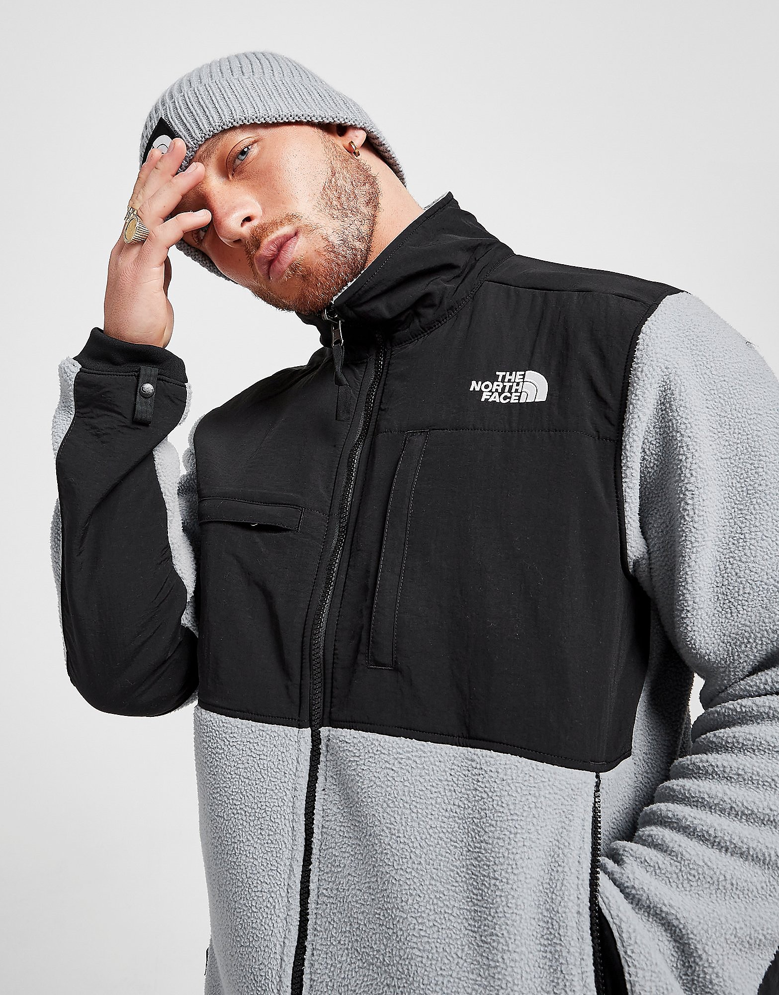 

The North Face Denali 2 Full Zip Fleece Jacket - Grey - Mens, Grey