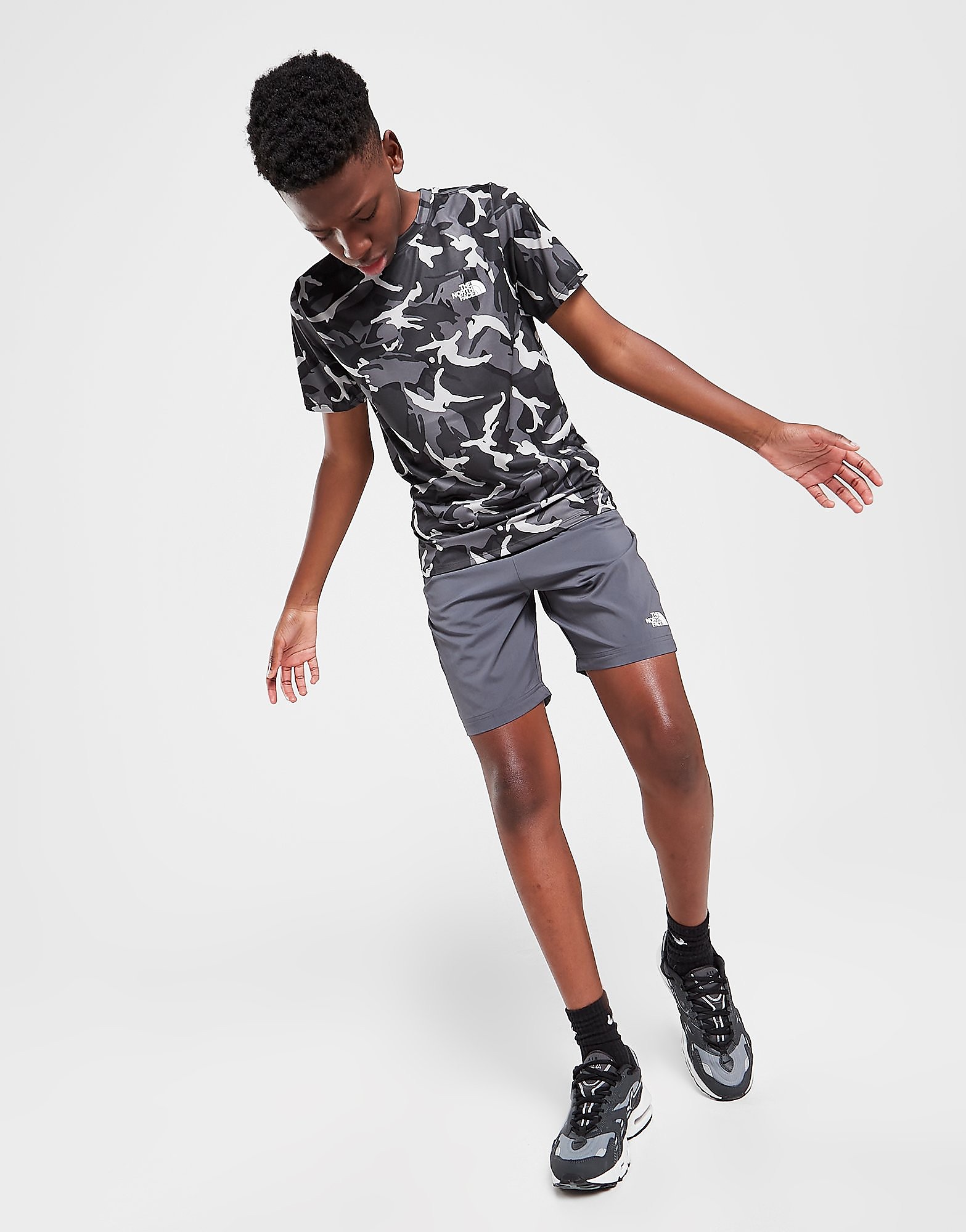 

The North Face Reactor Shorts Junior - Only at JD - Grey - Kids, Grey