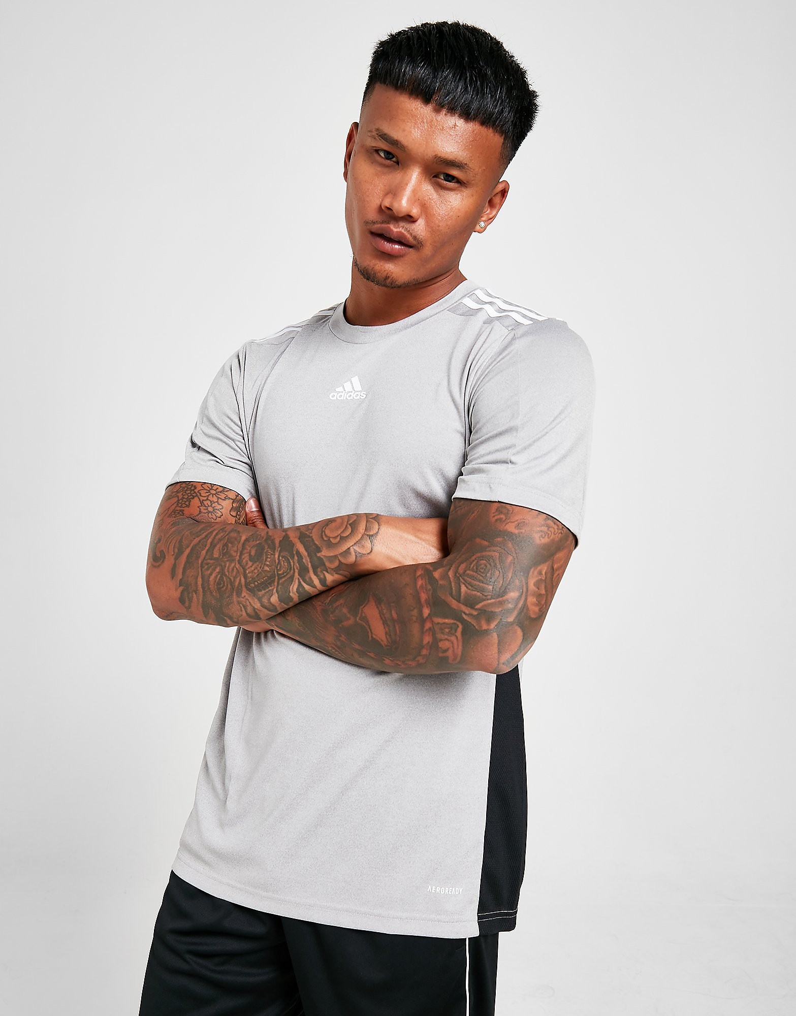 

adidas Match T-Shirt - Only at JD - Grey - Mens, Grey