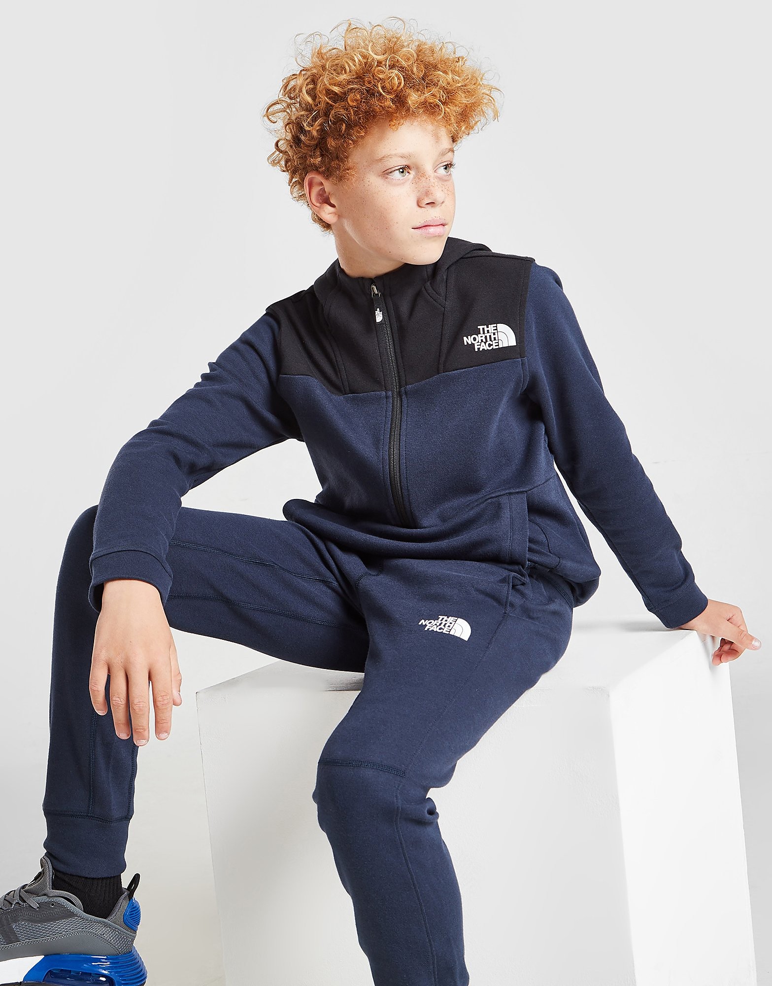

The North Face Slacker 1/4 Zip Fleece Tracksuit Junior - Only at JD - Navy - Kids, Navy