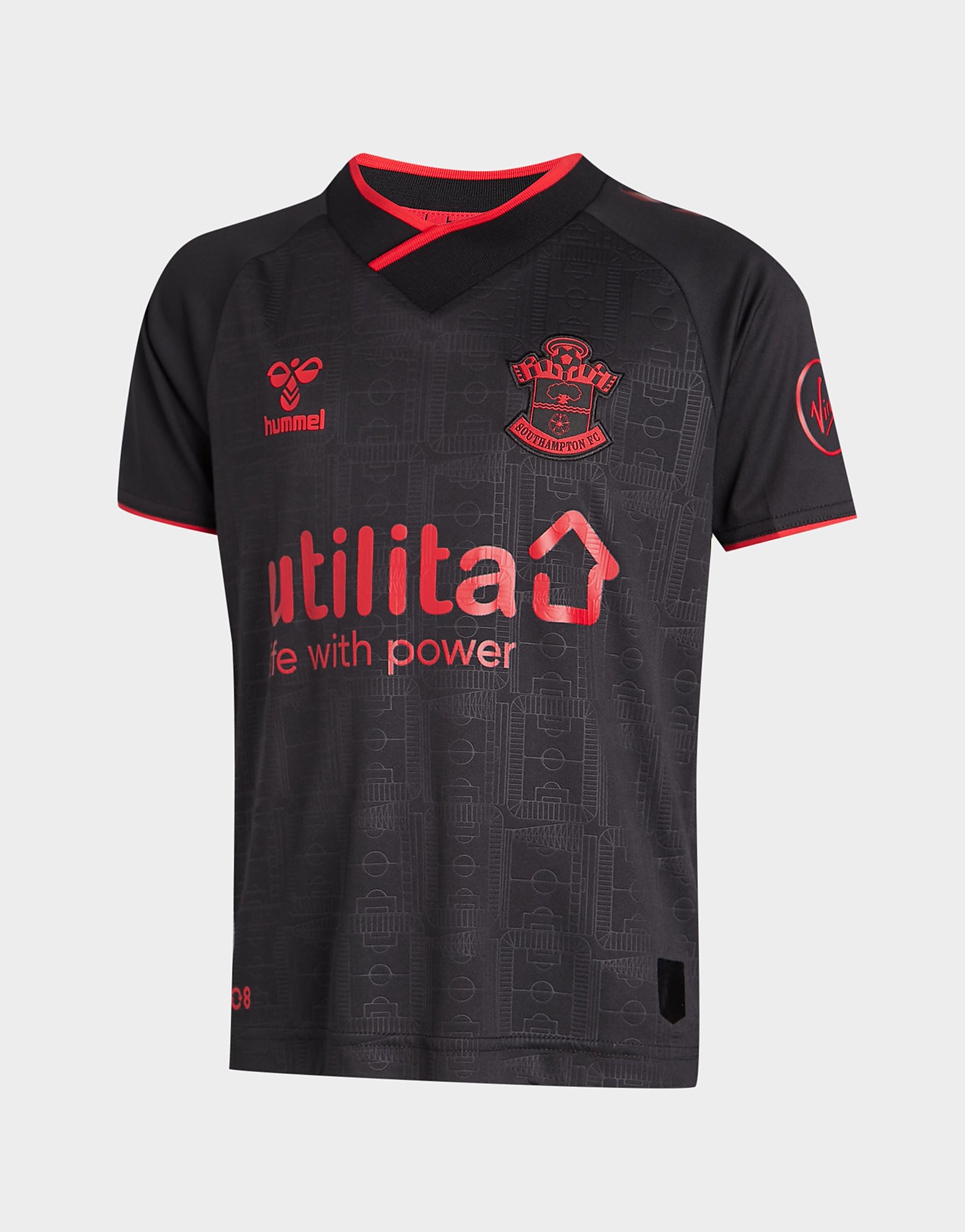 

Hummel Southampton FC 2021/22 Third Shirt - Black - Mens, Black