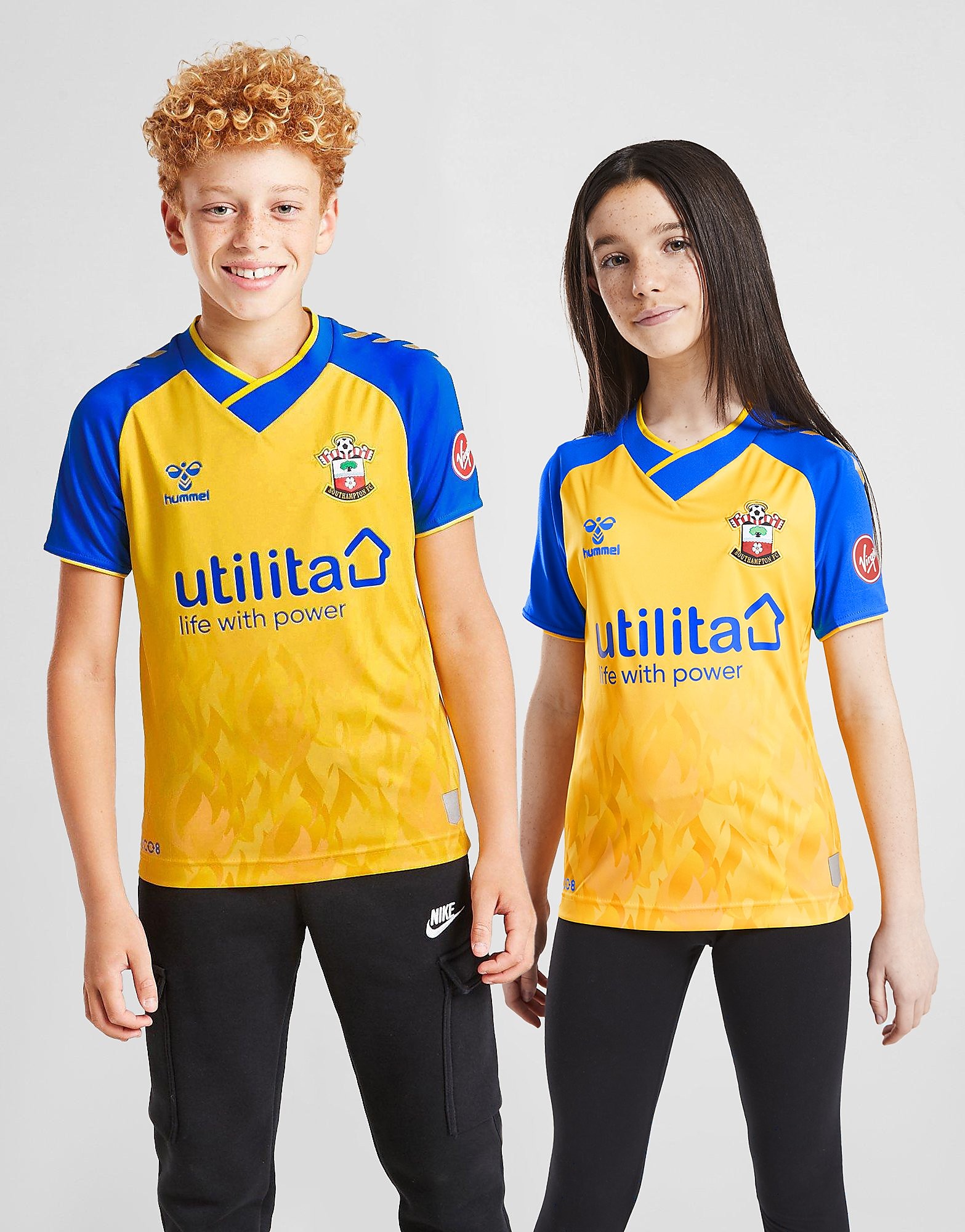 

Hummel Southampton FC 2021/22 Away Shirt Junior - Yellow - Kids, Yellow