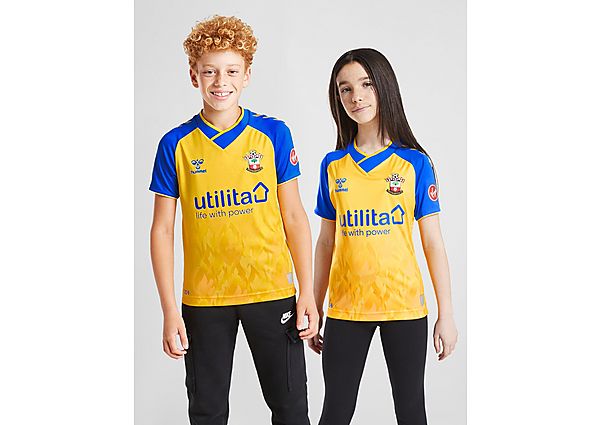 Hummel Southampton FC 2021/22 Away Shirt Junior - Yellow - Kids, Yellow