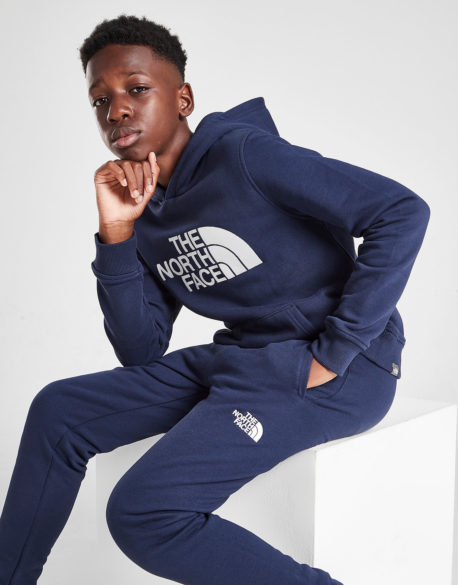 

The North Face Drew Peak Hoodie Junior - Blue - Kids, Blue