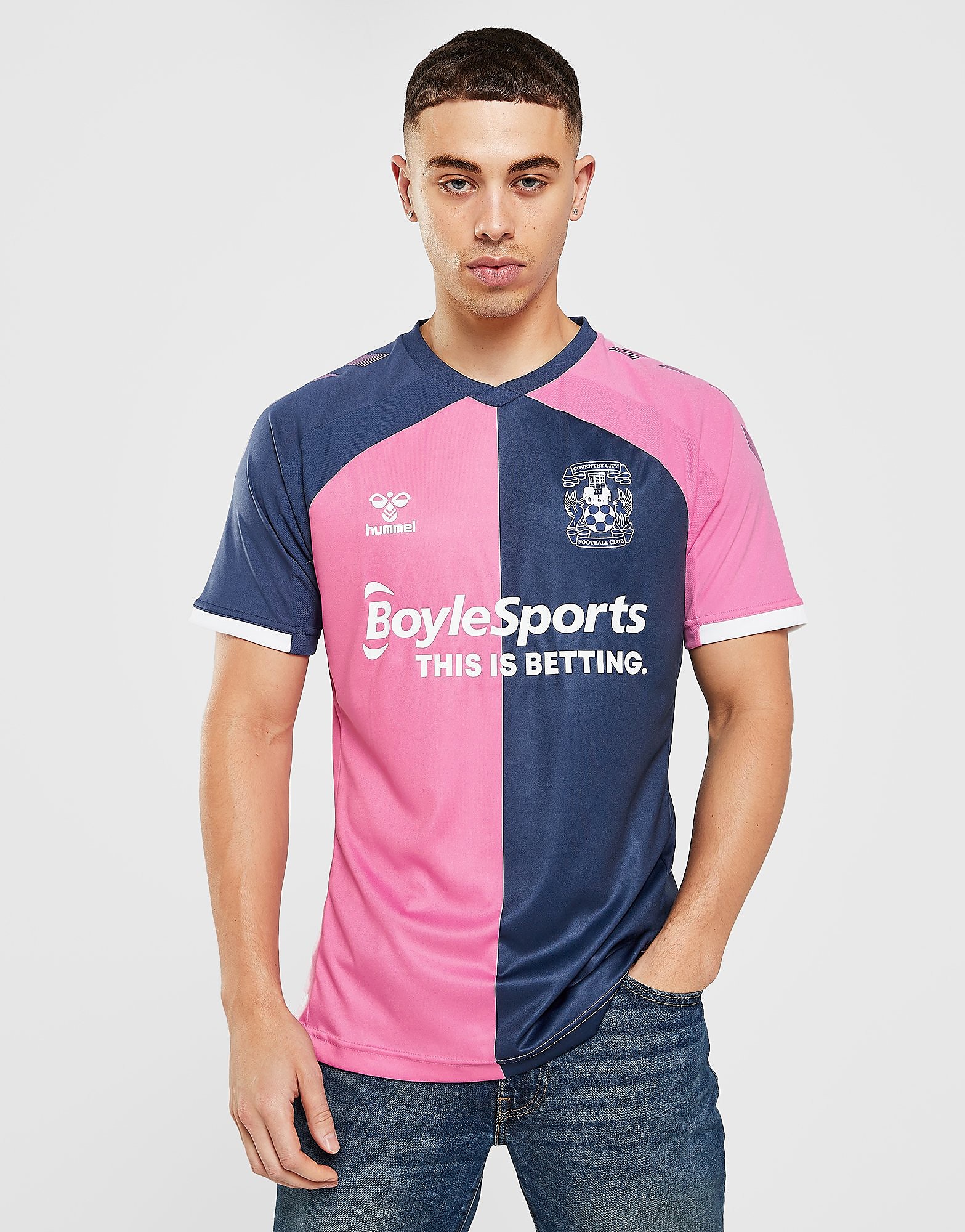 

Hummel Coventry City 2021/22 Away Shirt - Pink - Mens, Pink