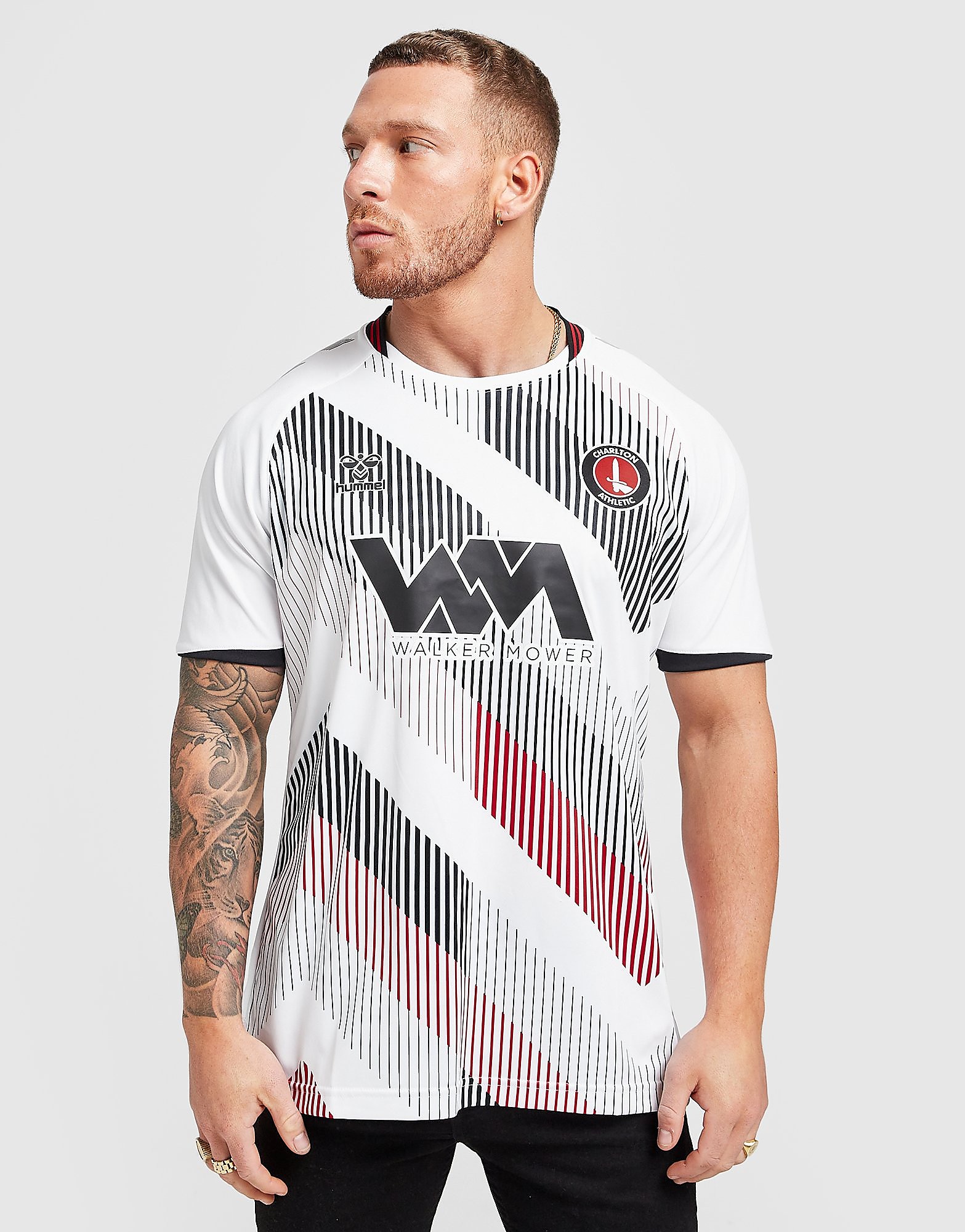 

Hummel Charlton Athletic FC 2021/22 Away Shirt - White - Mens, White