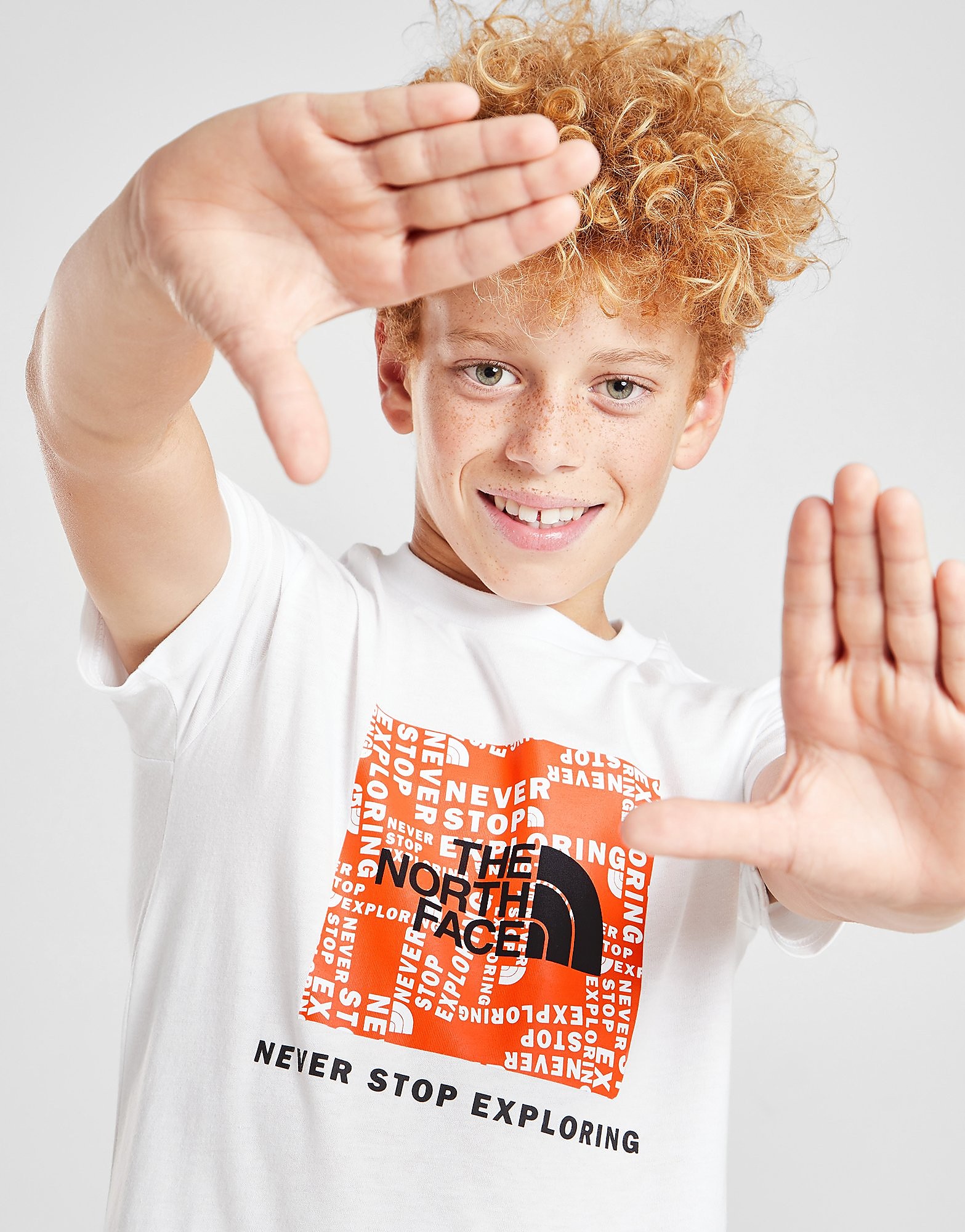 

The North Face Box T-Shirt Junior - White - Kids, White