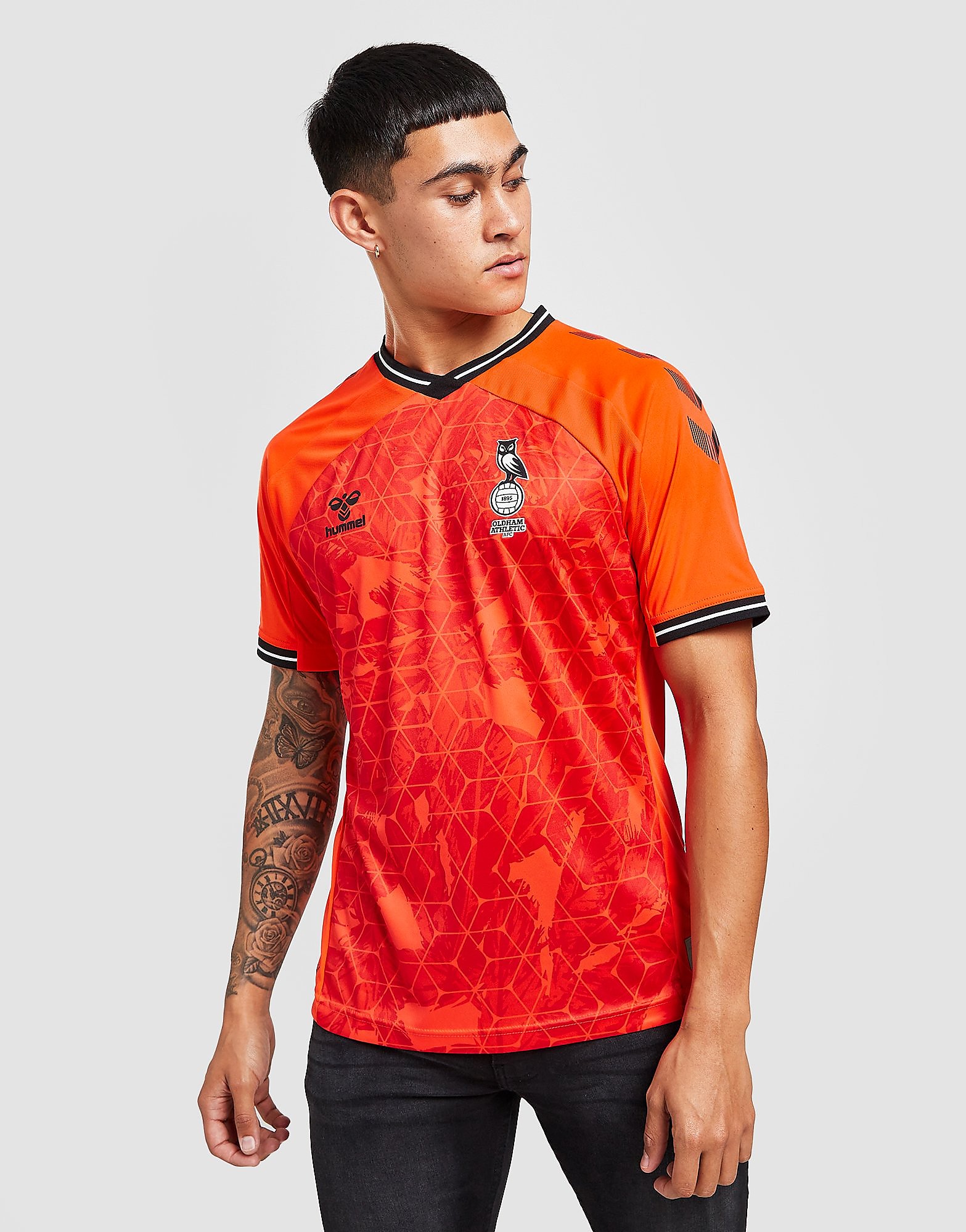

Hummel Oldham Athletic FC 2021/22 Away Shirt - Orange - Mens, Orange