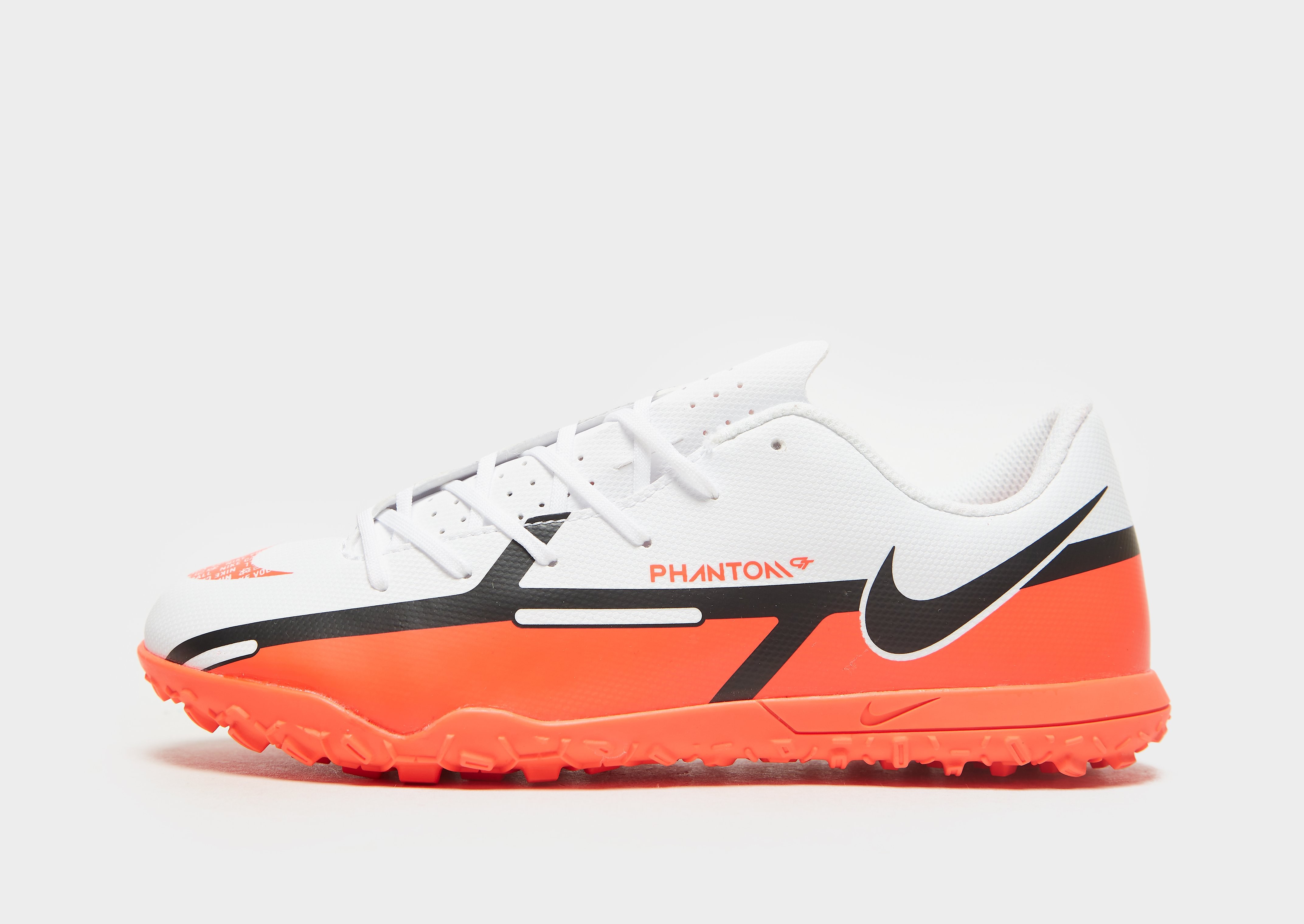 

Nike Phantom GT2 Club TF Junior - White/Volt/Bright Crimson/Orange - Kids, White/Volt/Bright Crimson/Orange
