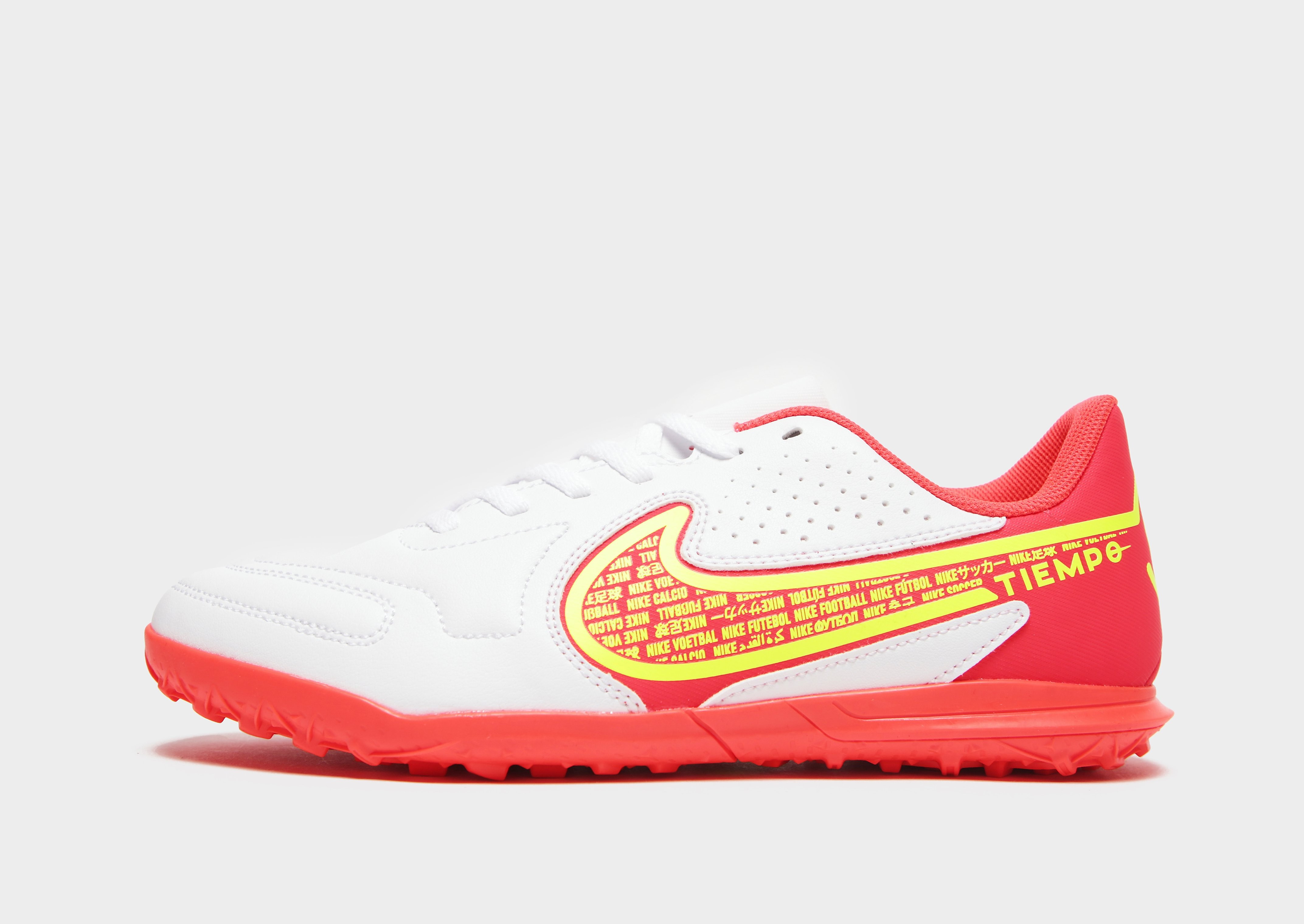 

Nike Tiempo Legend 9 Club TF Junior - White/Bright Crimson/Volt/Red - Kids, White/Bright Crimson/Volt/Red